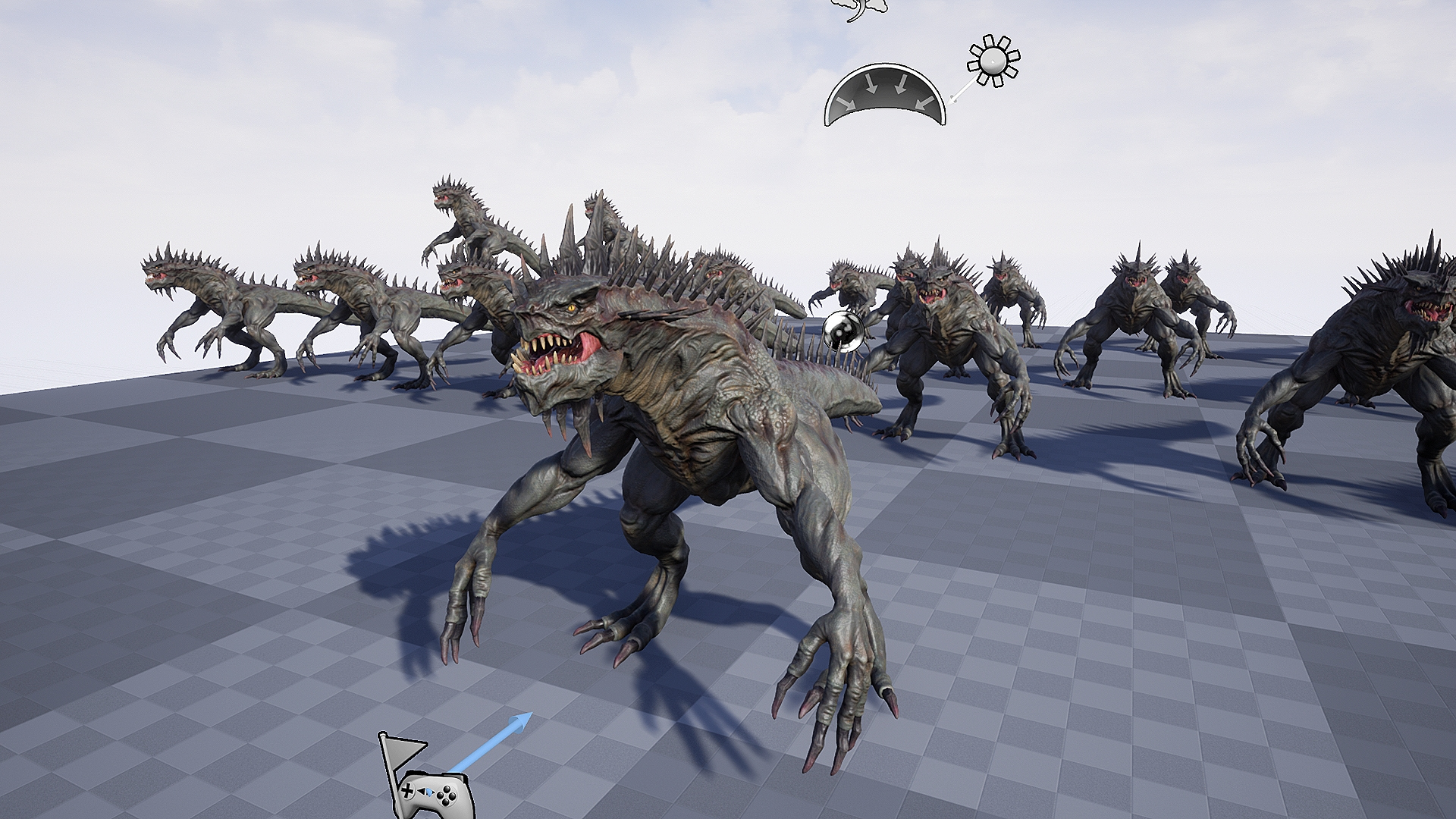Hybrid Dinosaur 3D Model