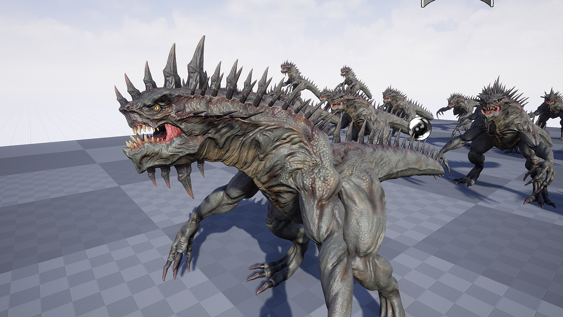 Hybrid Dinosaur 3D Model