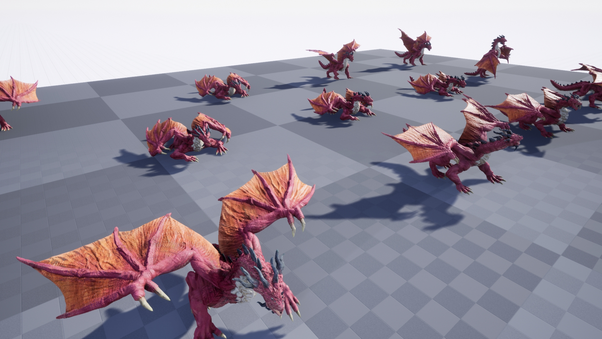 Royal Red Dragon 3D Model