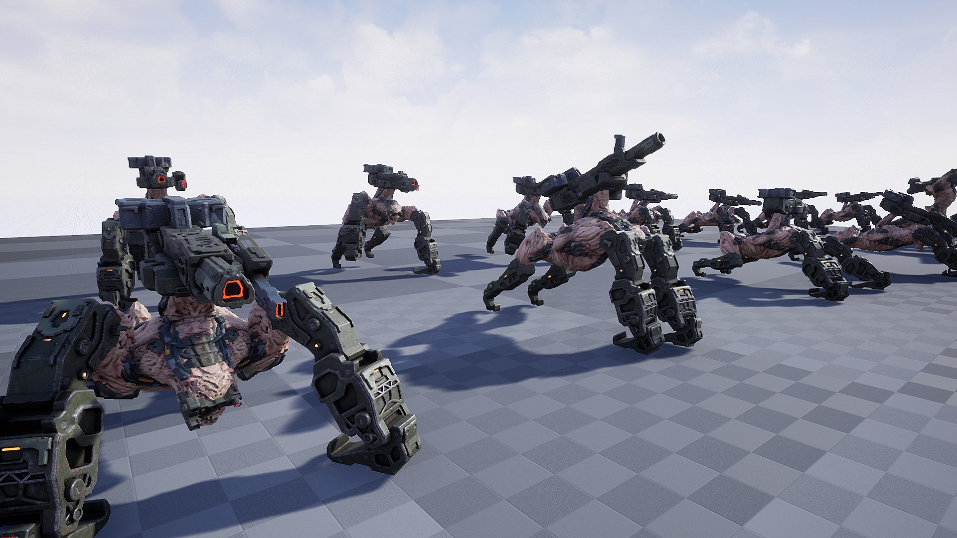 Siege Cyborg 3D Model