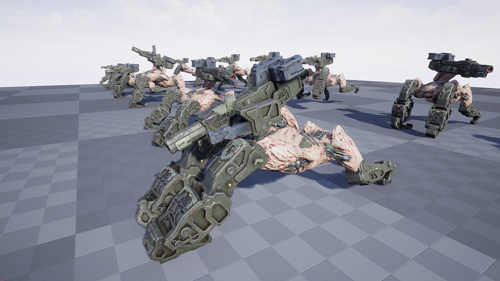 Siege Cyborg 3D Model