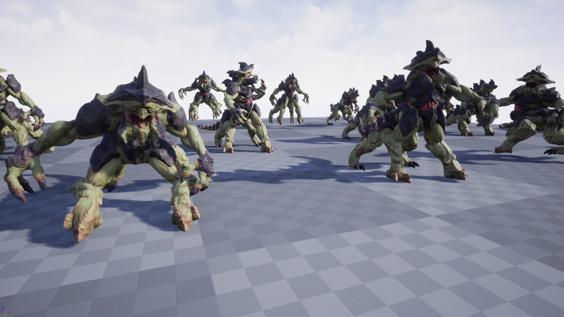 Titan Kaiju Alien 3D Model