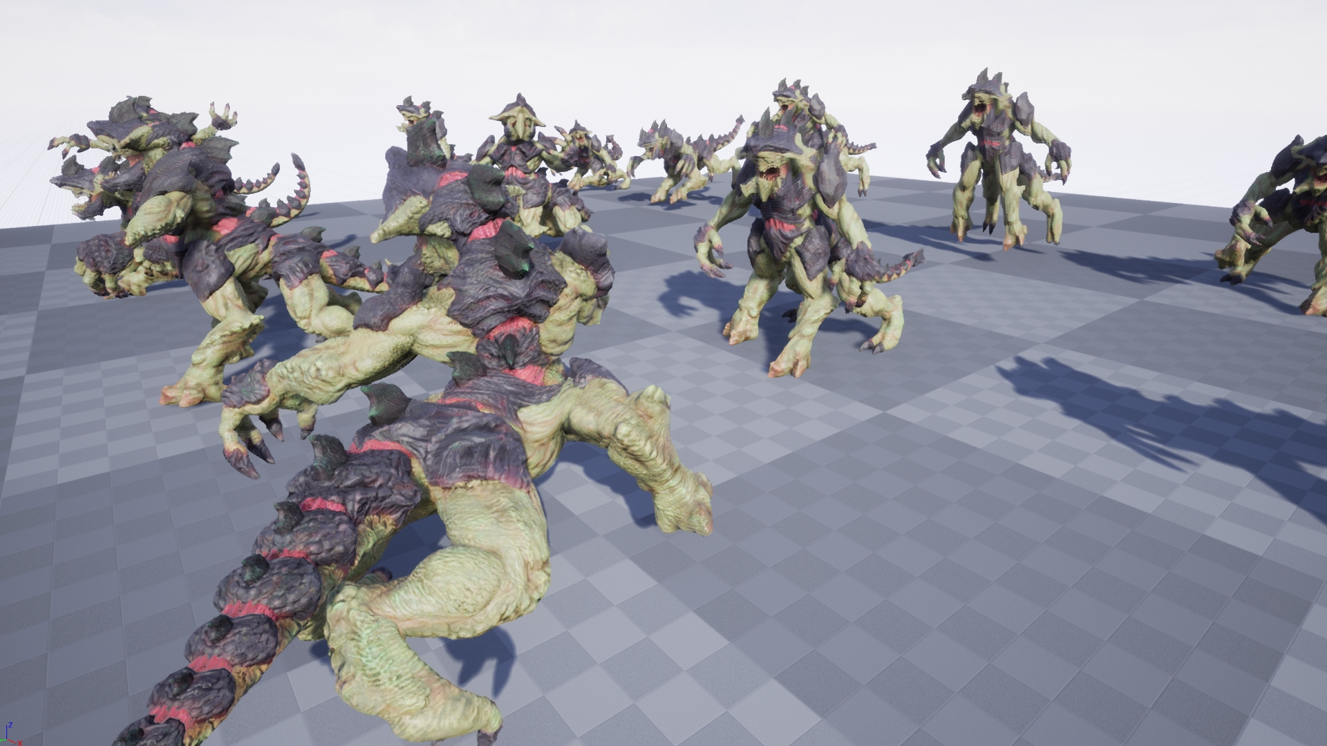 Titan Kaiju Alien 3D Model