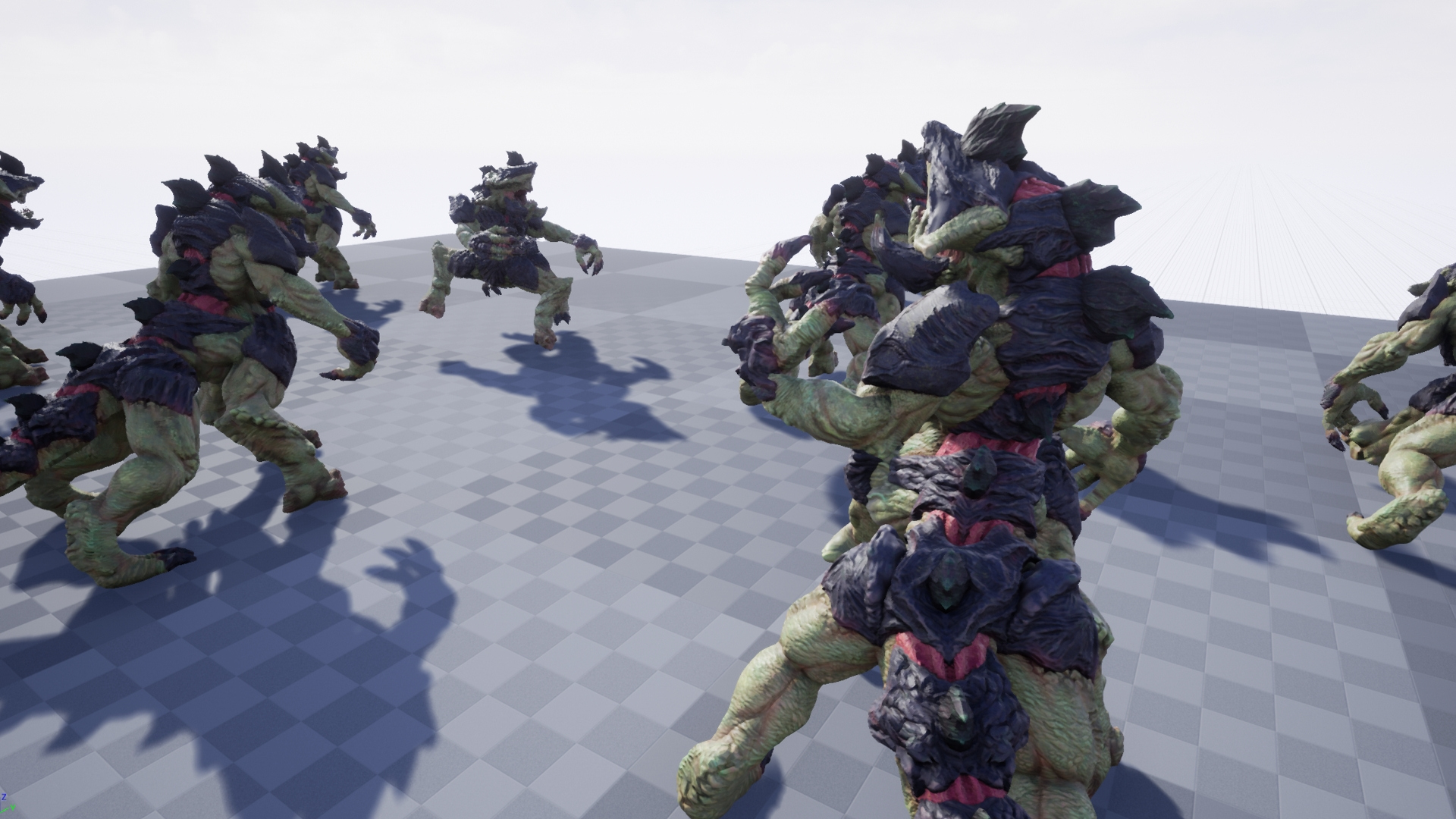 Titan Kaiju Alien 3D Model