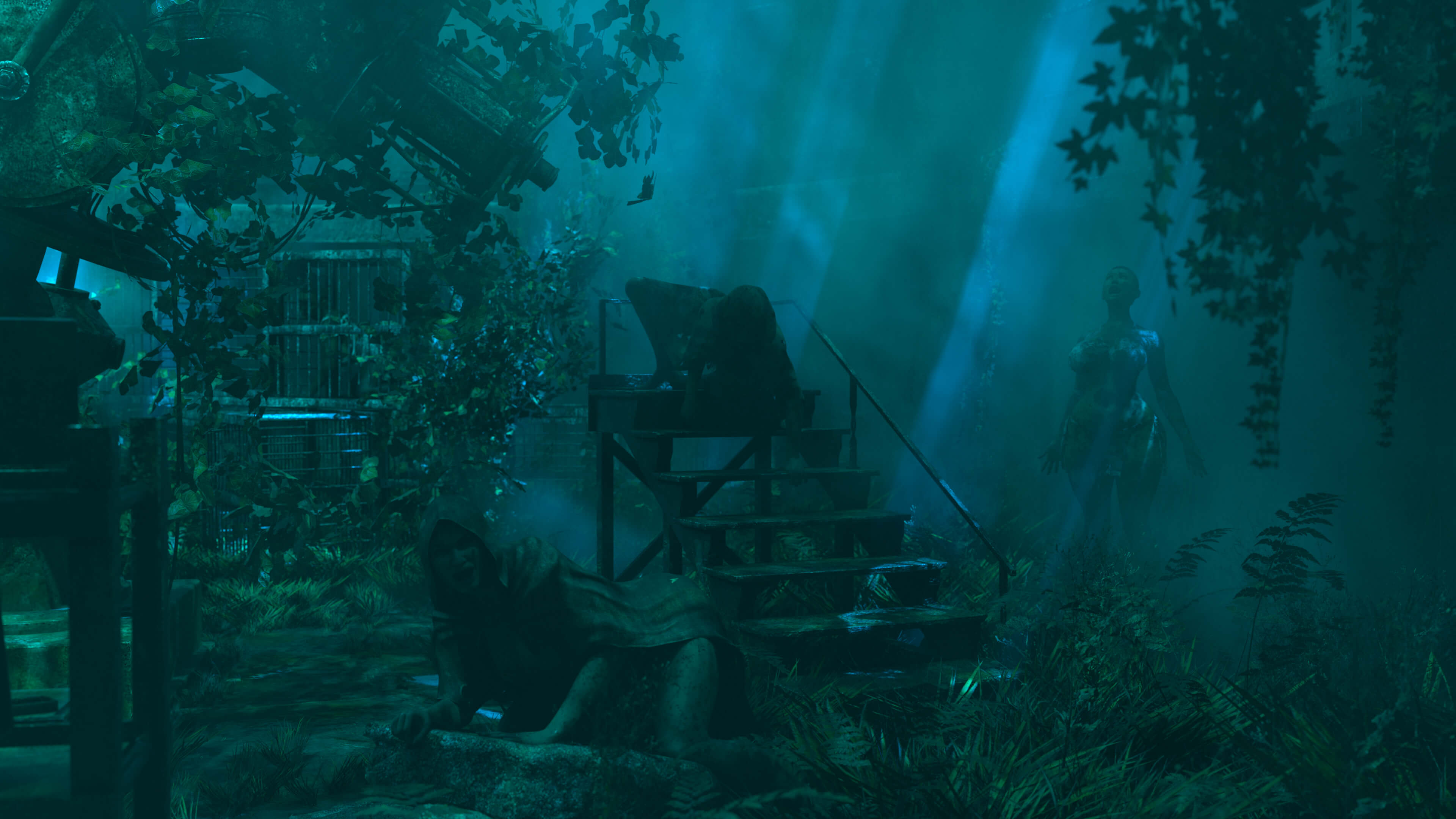 Jungle Vampires 3D Render, Digital Artwork by AlfRaMusic