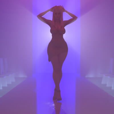 The Model 1 3D Wallpaper
