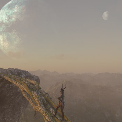 Unknown Planet 1 3D Wallpaper