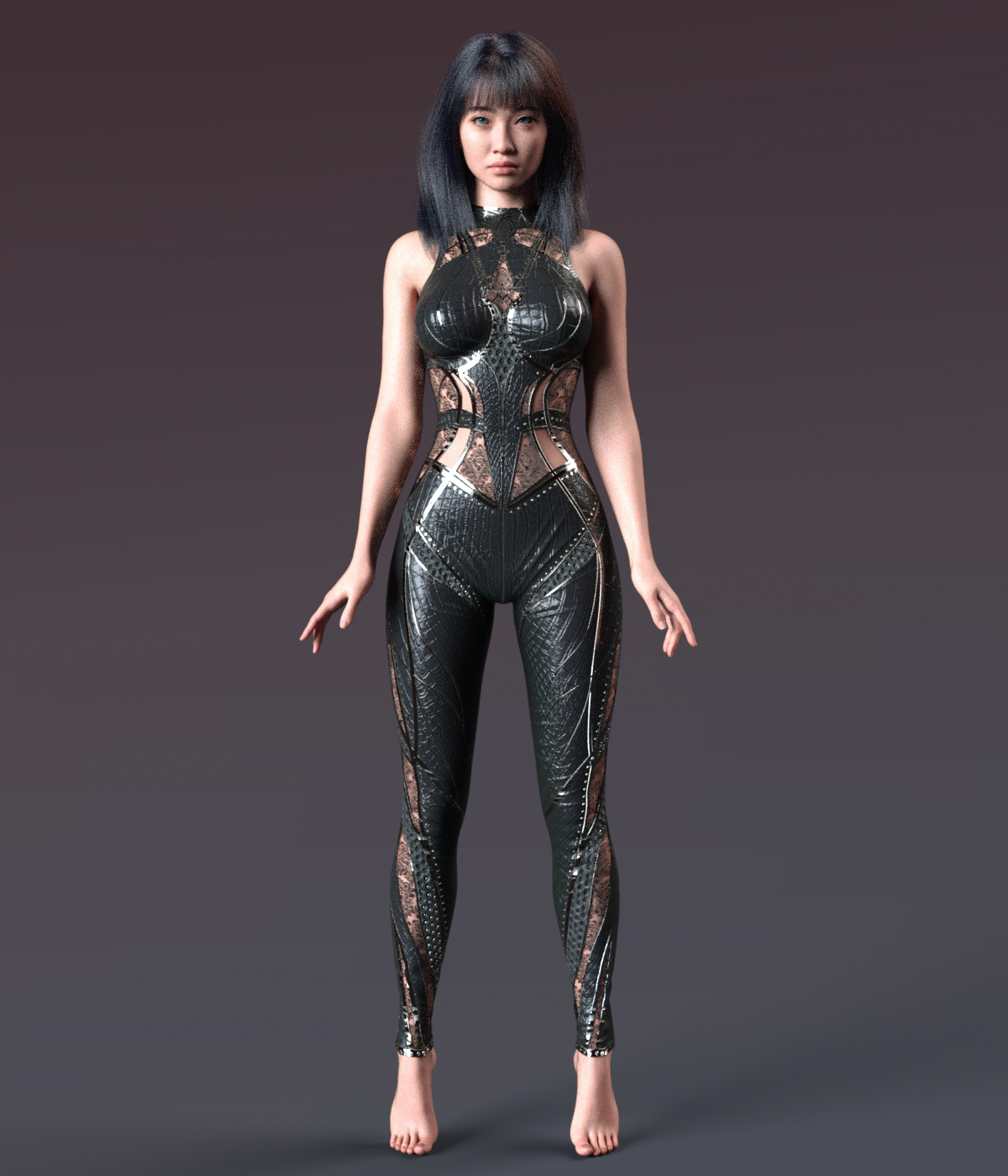 Heliyen Characters for Genesis 9 Female Daz Content