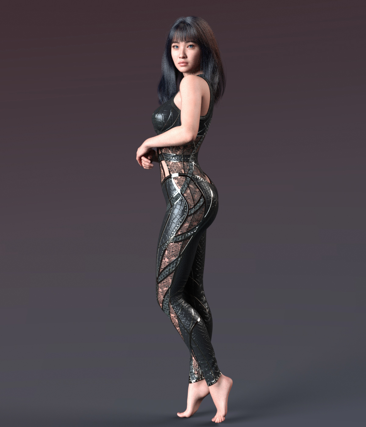 Heliyen Characters for Genesis 9 Female Daz Content