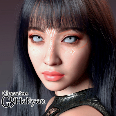 Heliyen Characters for Genesis 9 Female