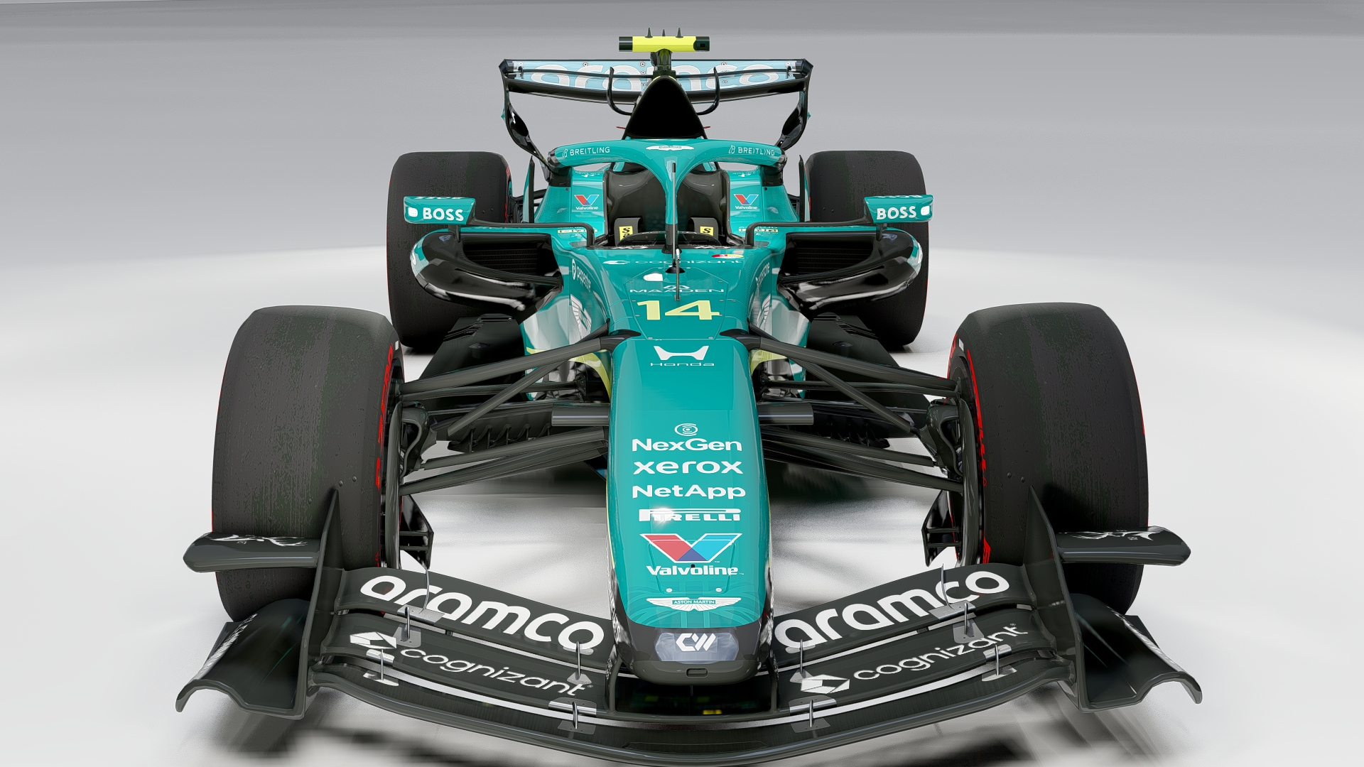 Aston Martin AMR26 F1 2026 Formula 1 3D Model