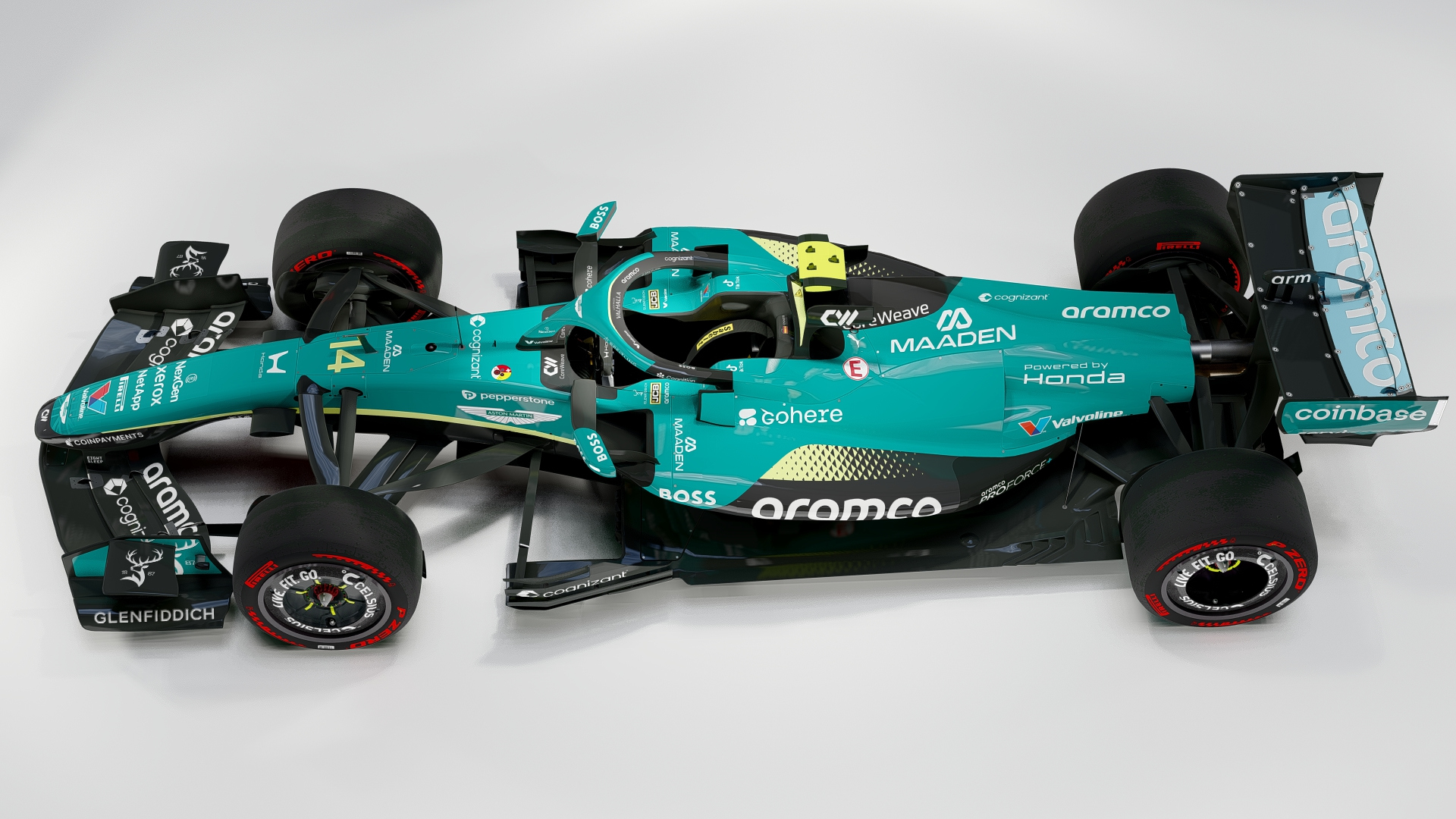 Aston Martin AMR26 F1 2026 Formula 1 3D Model