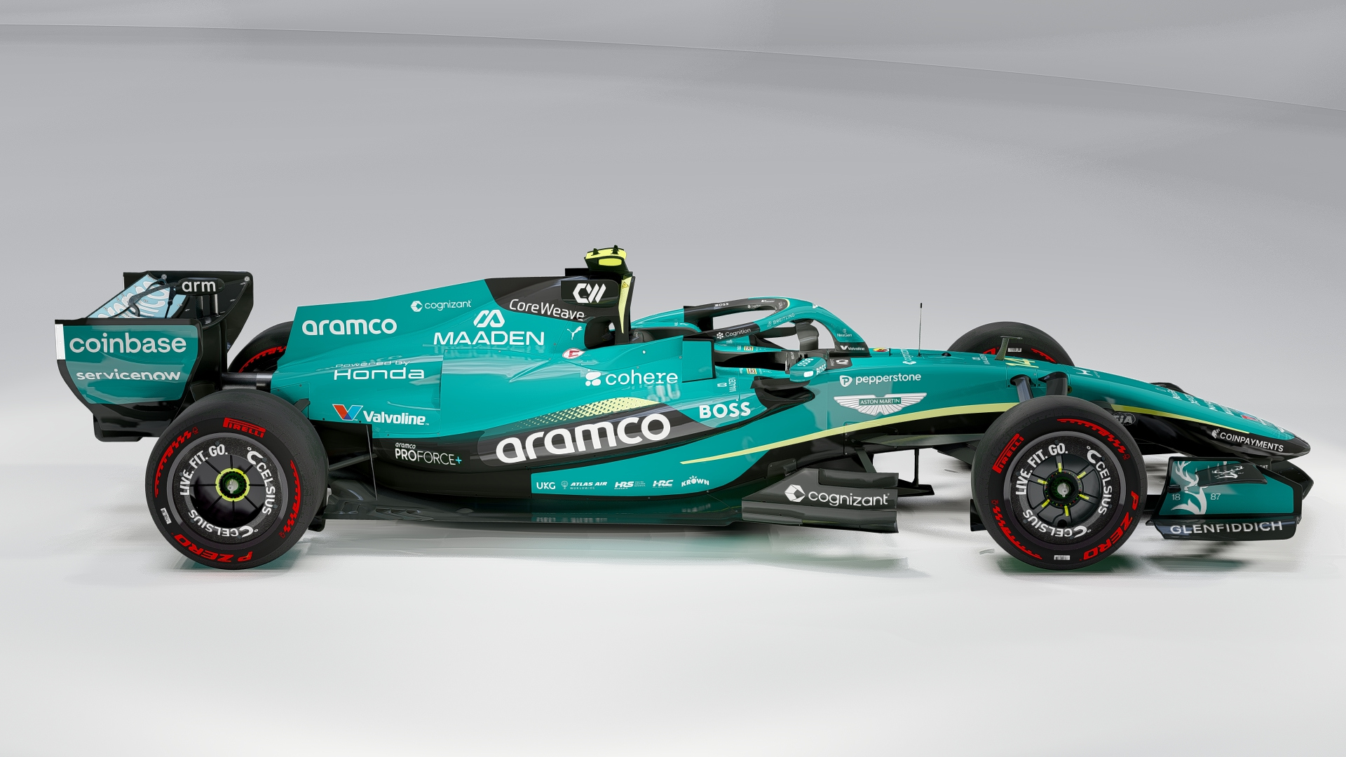 Aston Martin AMR26 F1 2026 Formula 1 3D Model