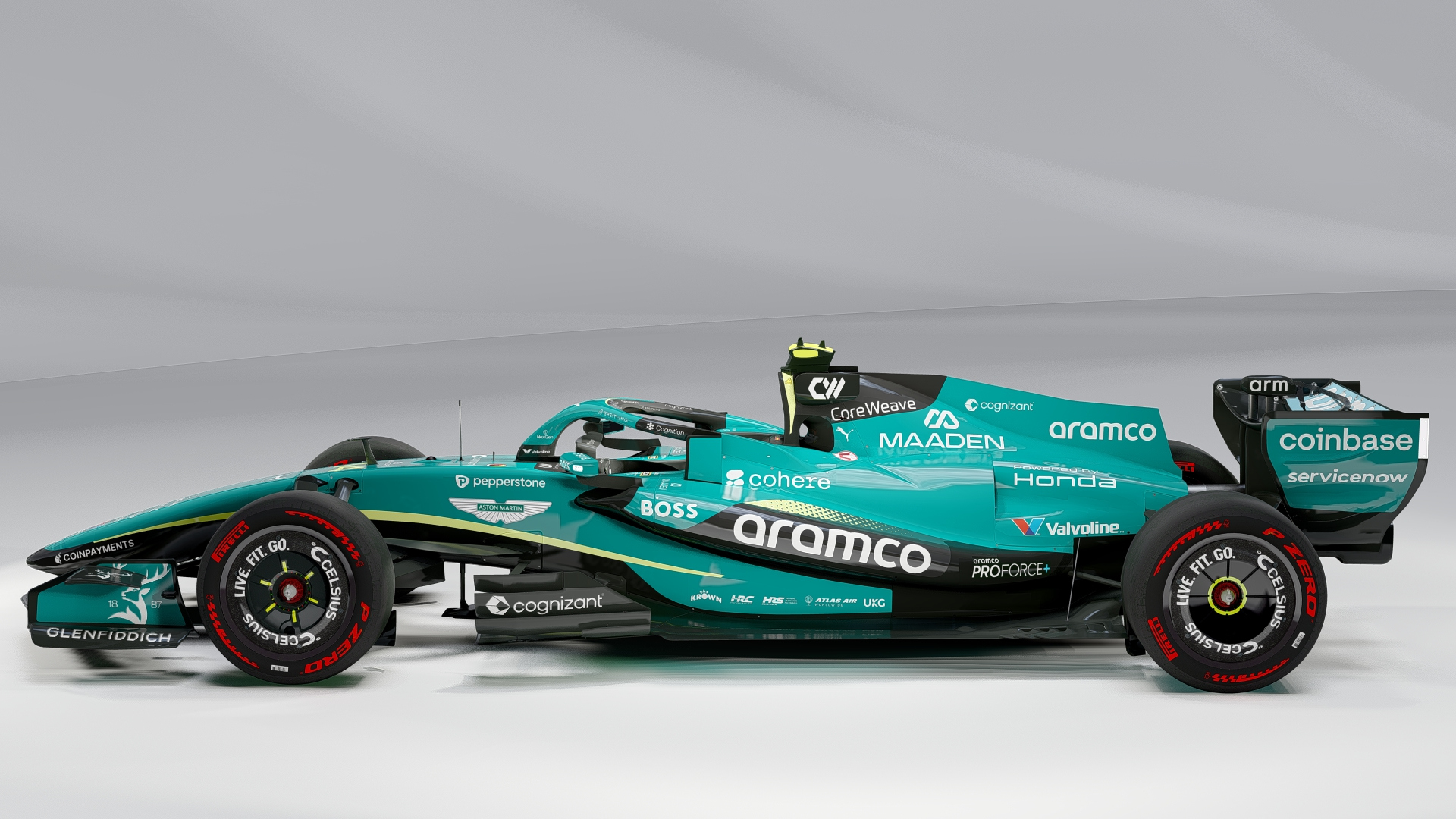 Aston Martin AMR26 F1 2026 Formula 1 3D Model