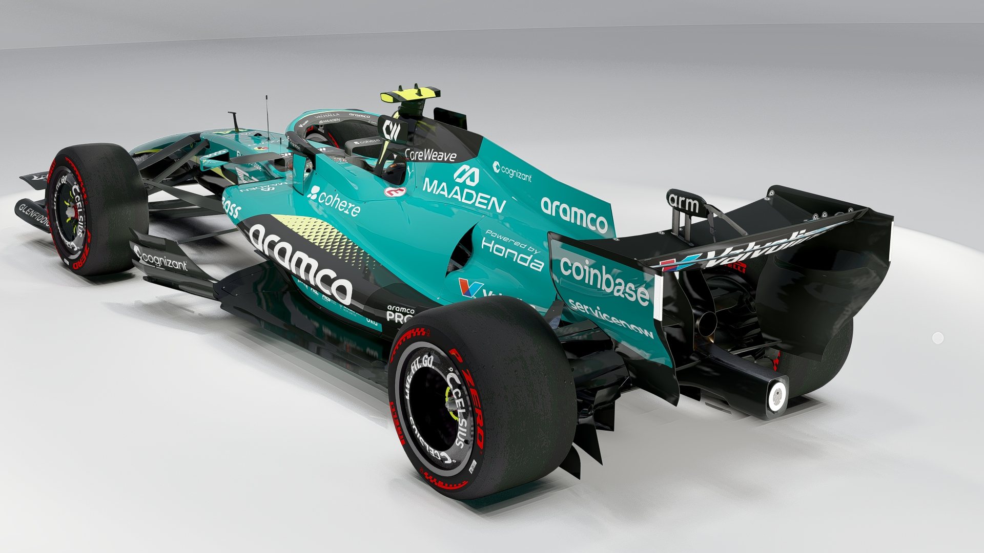 Aston Martin AMR26 F1 2026 Formula 1 3D Model