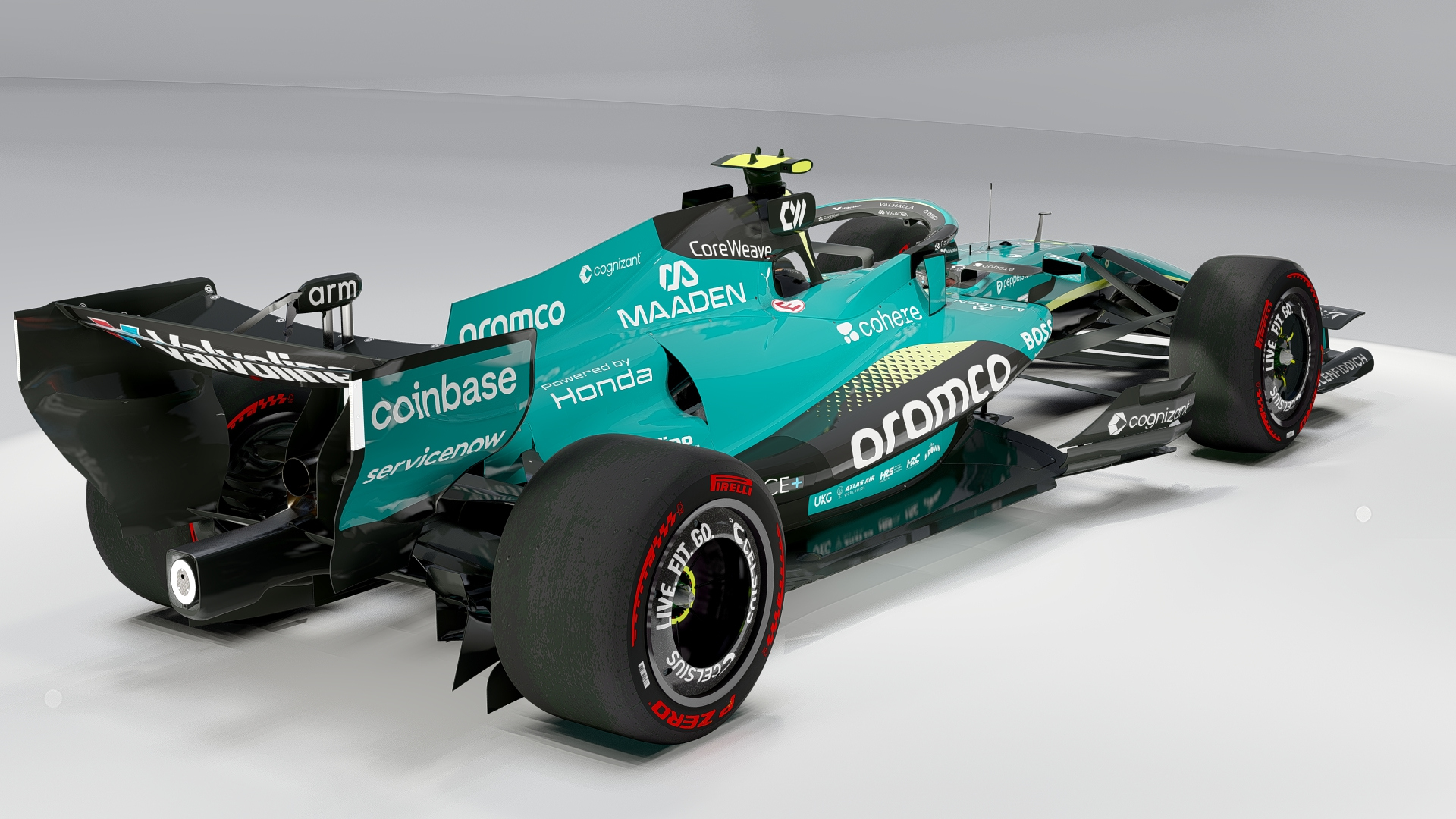 Aston Martin AMR26 F1 2026 Formula 1 3D Model