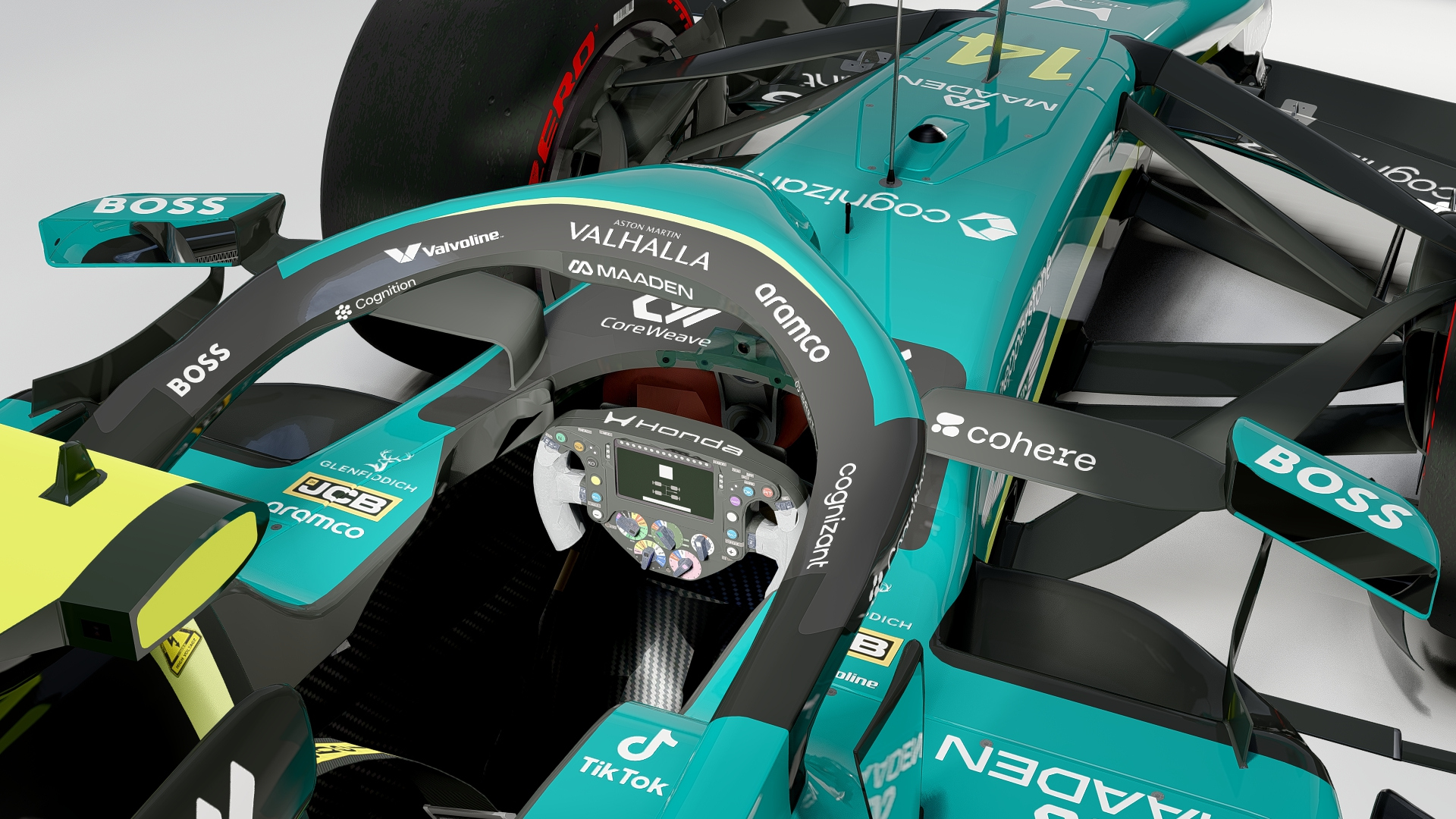 Aston Martin AMR26 F1 2026 Formula 1 3D Model