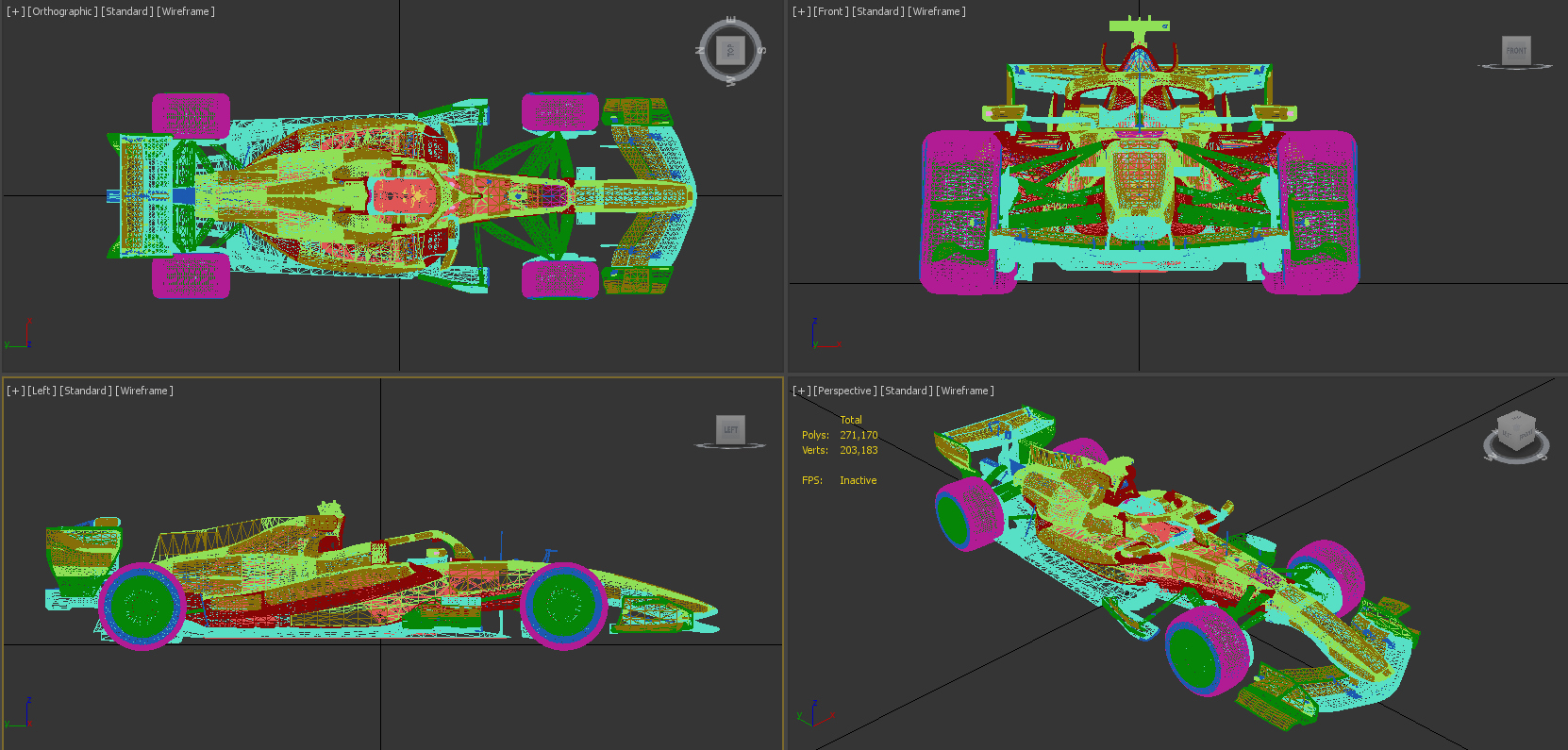 Aston Martin AMR26 F1 2026 Formula 1 3D Model
