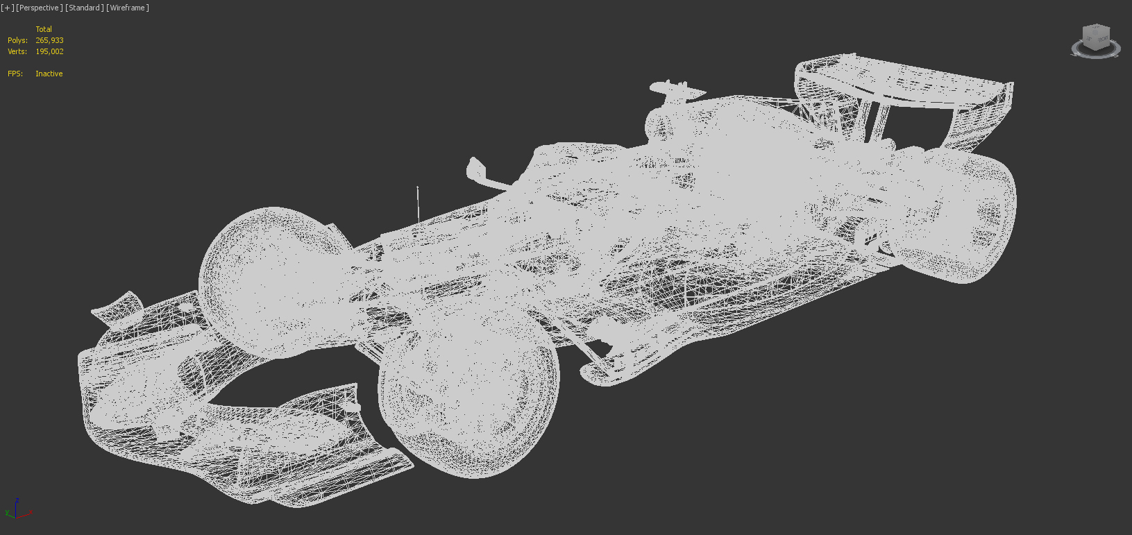 Audi F1 Hulkenberg R26 3D Model