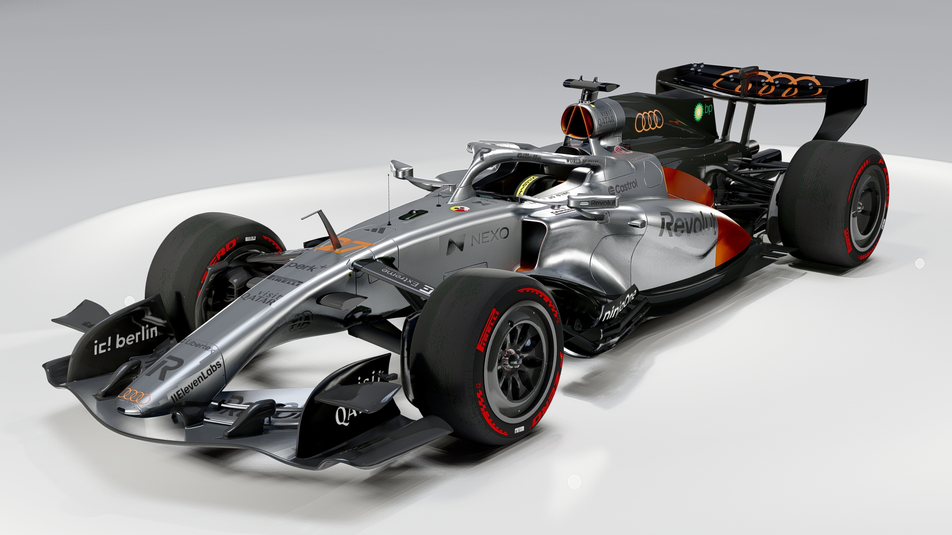 Audi F1 Hulkenberg R26 3D Model
