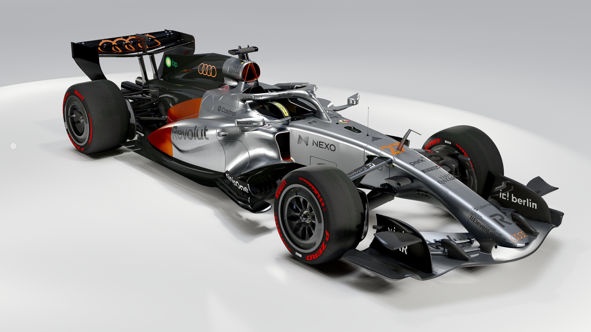 Audi F1 Hulkenberg R26 3D Model