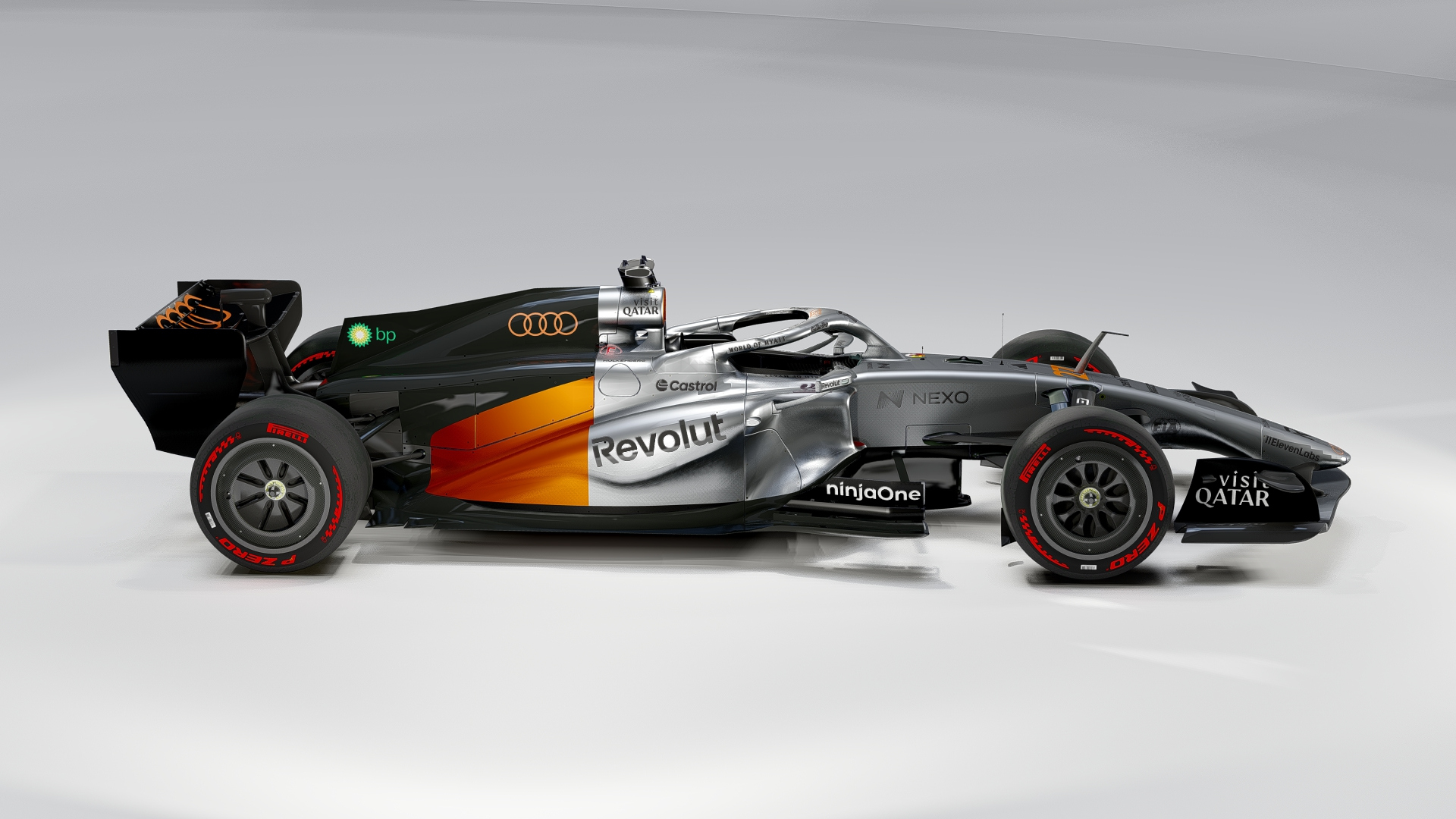 Audi F1 Hulkenberg R26 3D Model