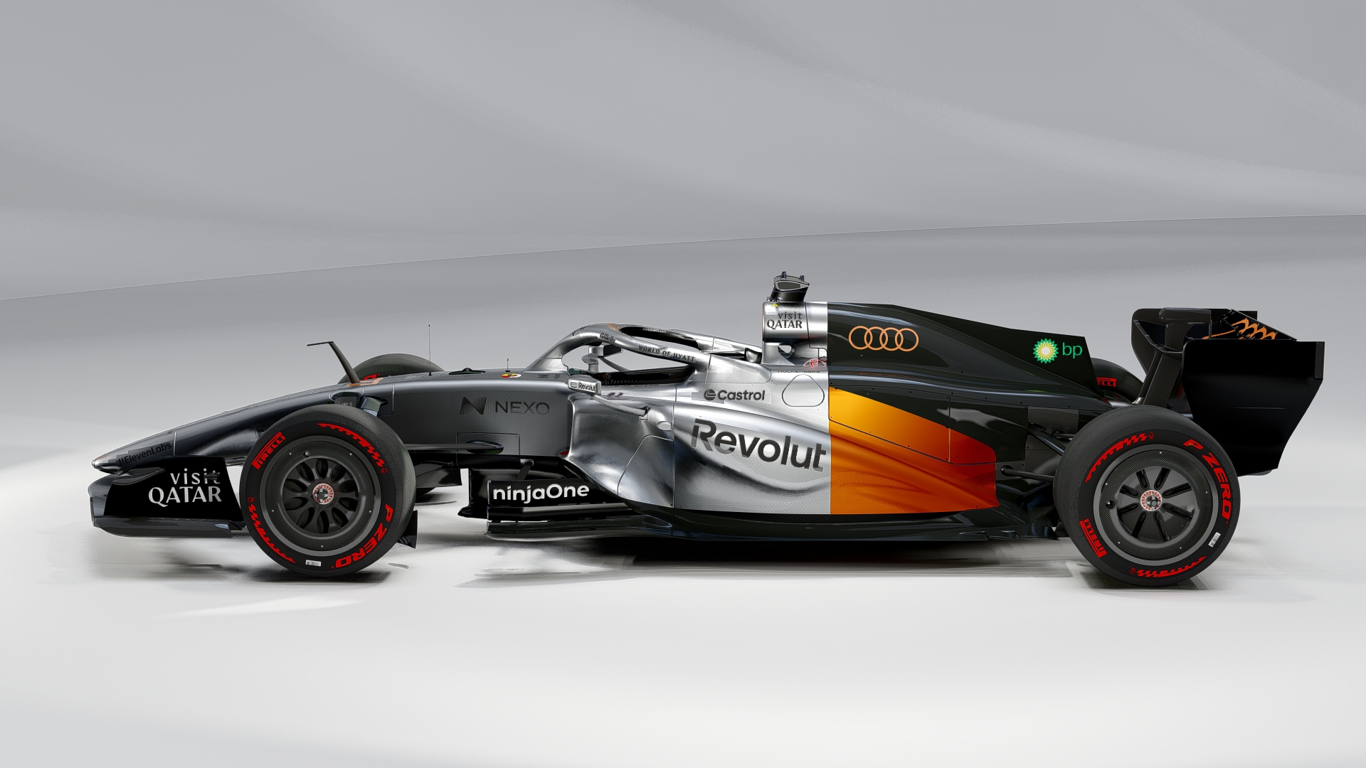 Audi F1 Hulkenberg R26 3D Model