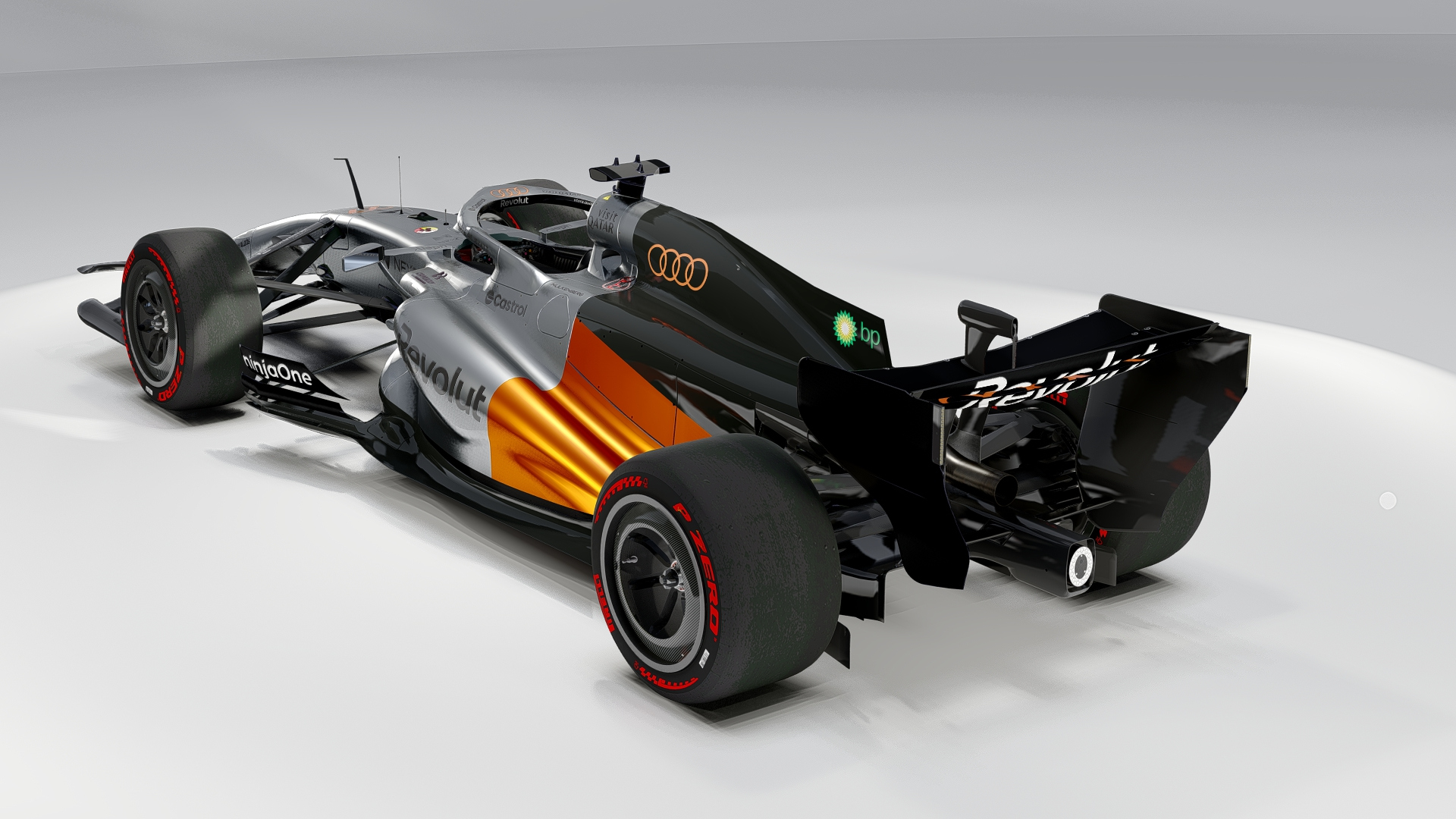 Audi F1 Hulkenberg R26 3D Model