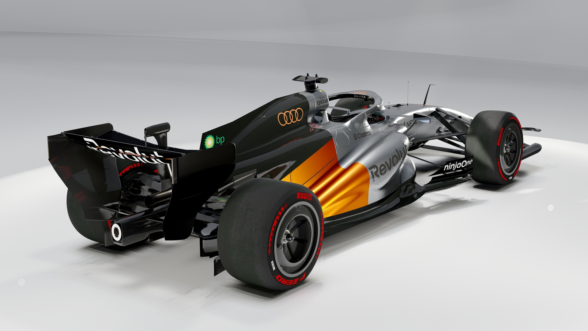 Audi F1 Hulkenberg R26 3D Model