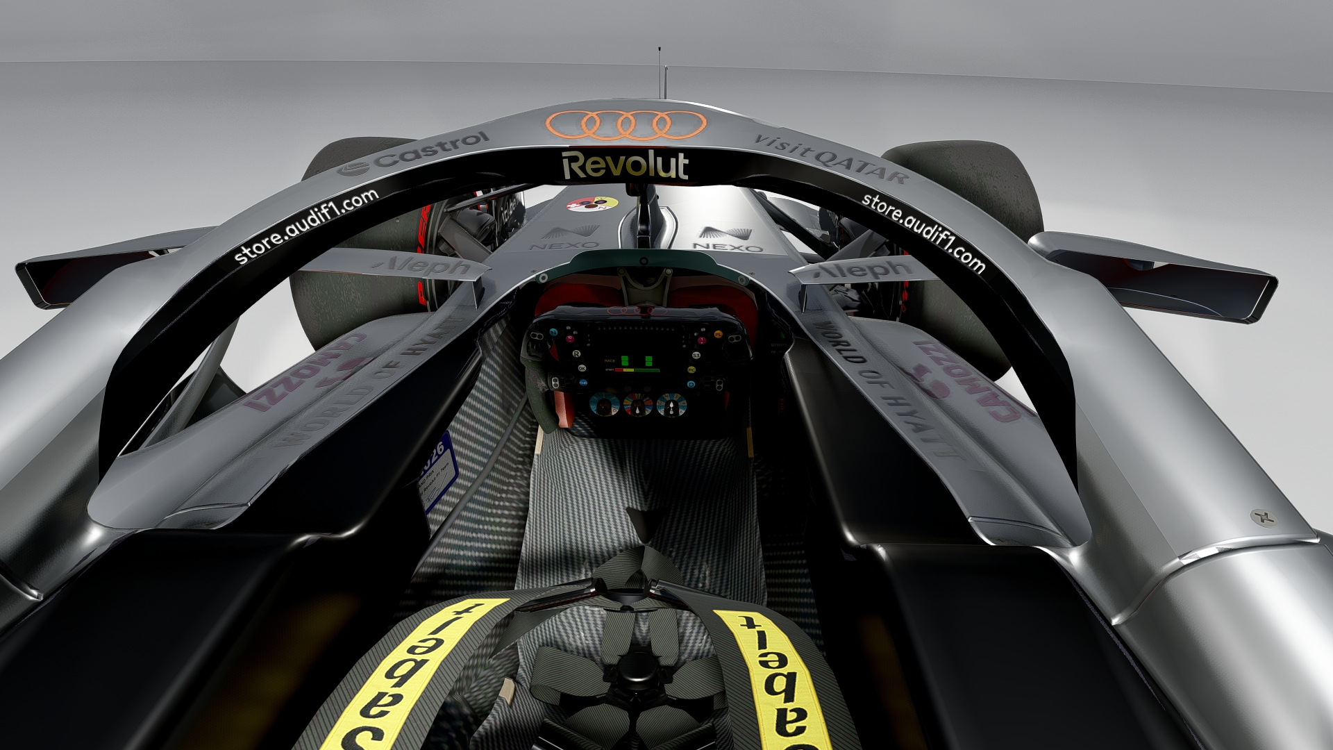 Audi F1 Hulkenberg R26 3D Model