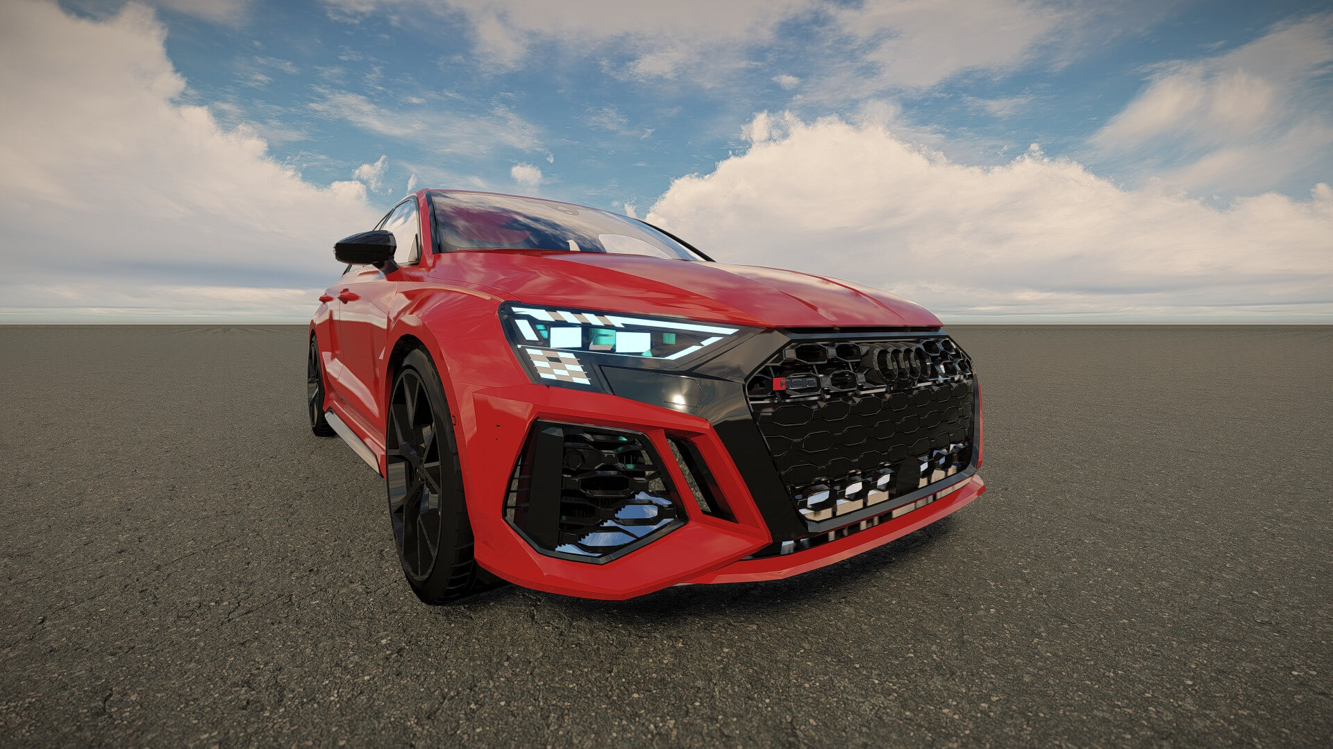 Audi RS3 Sportback 2022 3D Model