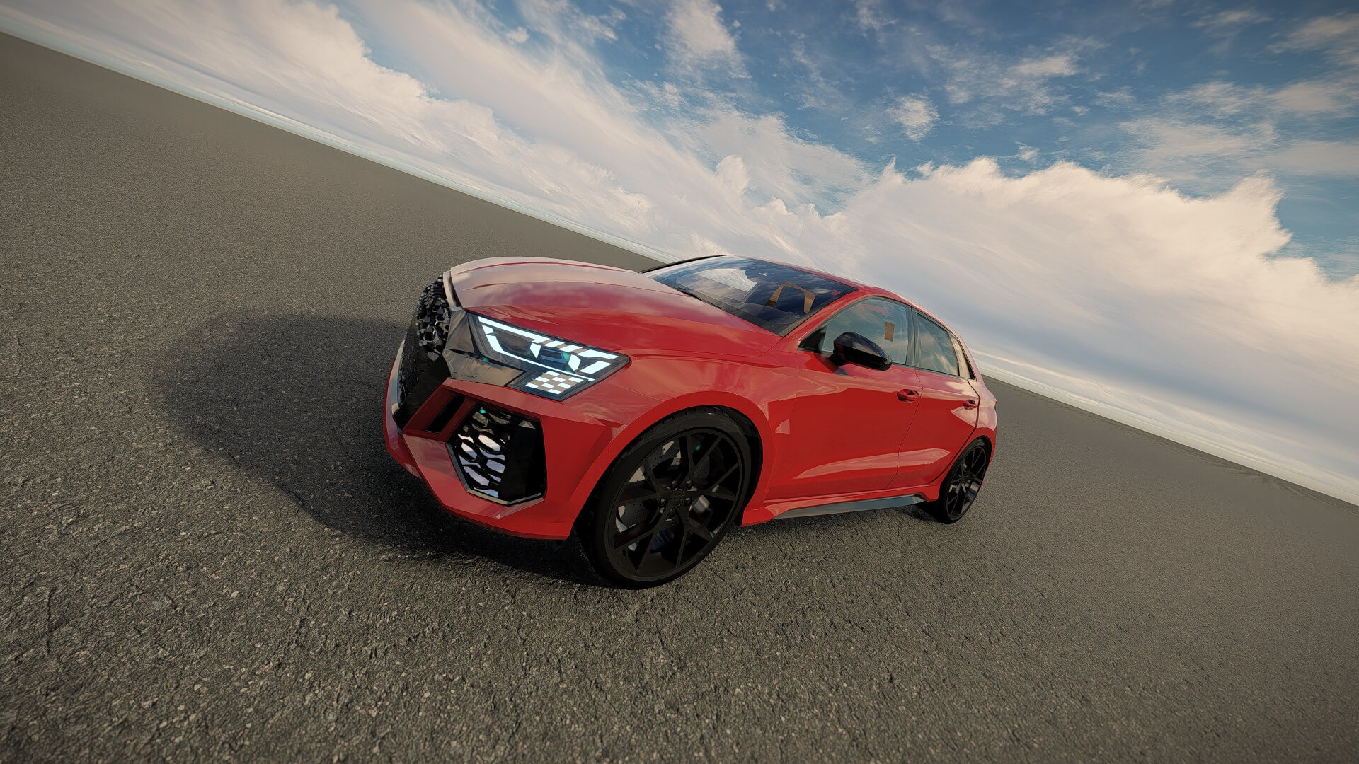 Audi RS3 Sportback 2022 3D Model