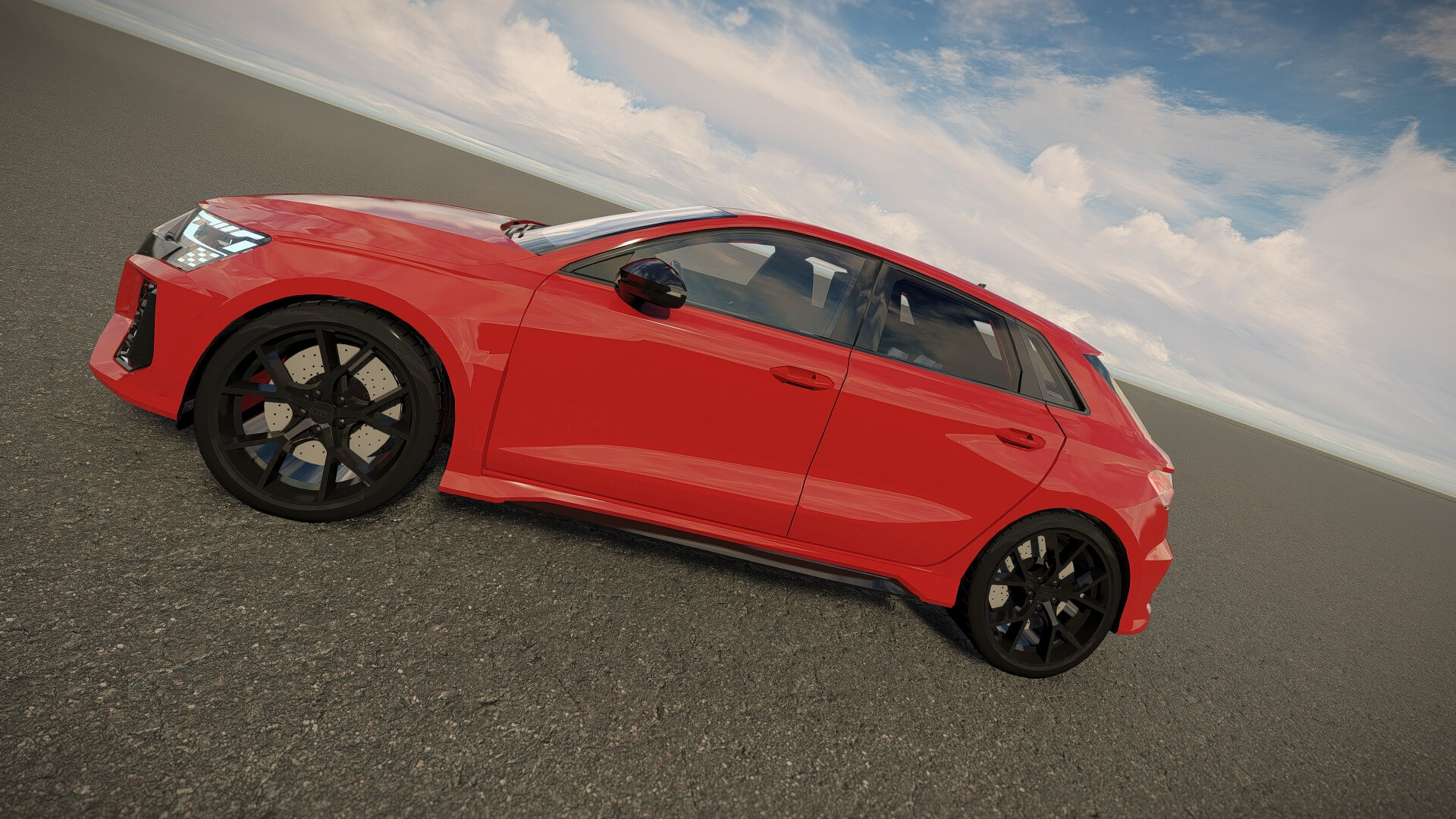 Audi RS3 Sportback 2022 3D Model