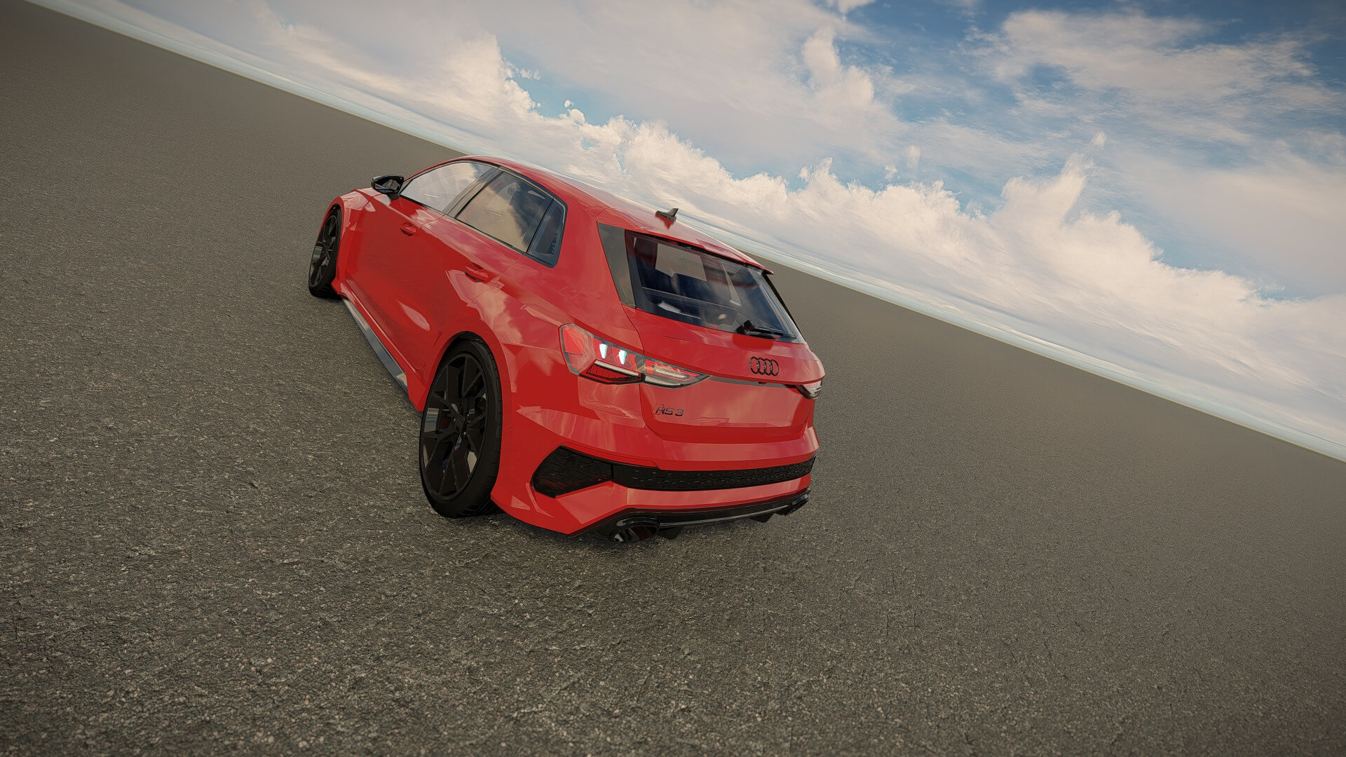 Audi RS3 Sportback 2022 3D Model