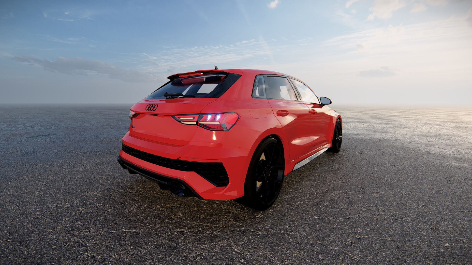 Audi RS3 Sportback 2022 3D Model