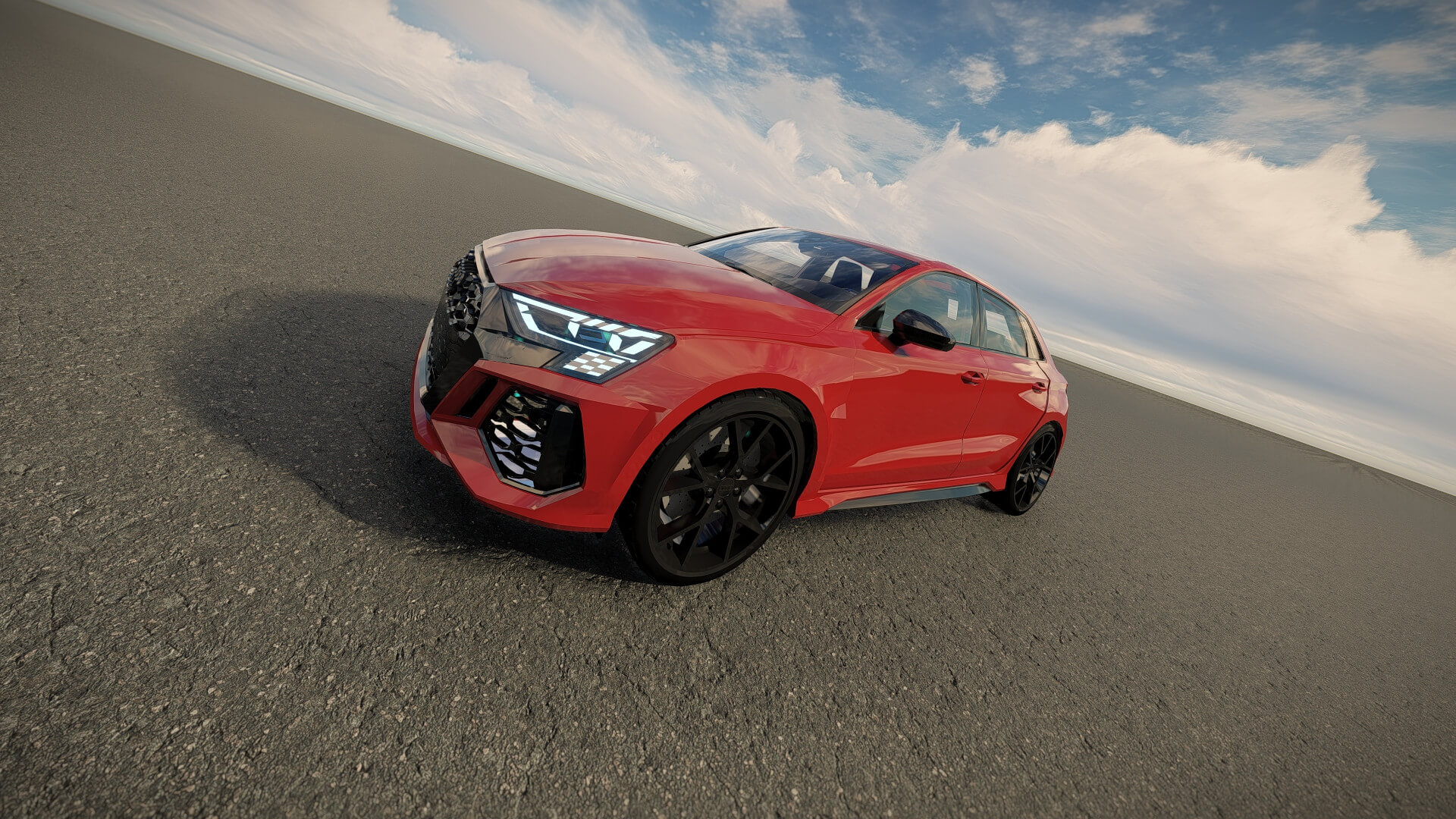 Audi RS3 Sportback 2022 3D Model