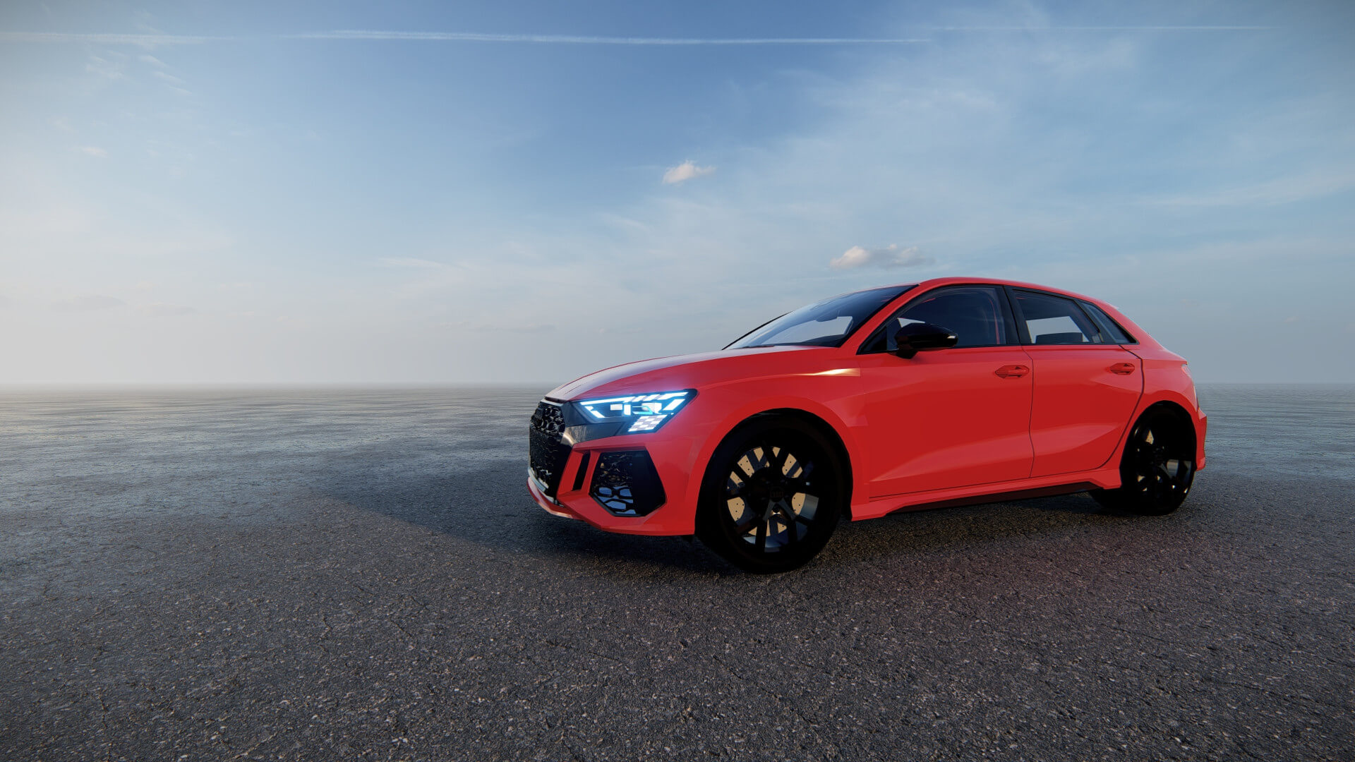 Audi RS3 Sportback 2022 3D Model