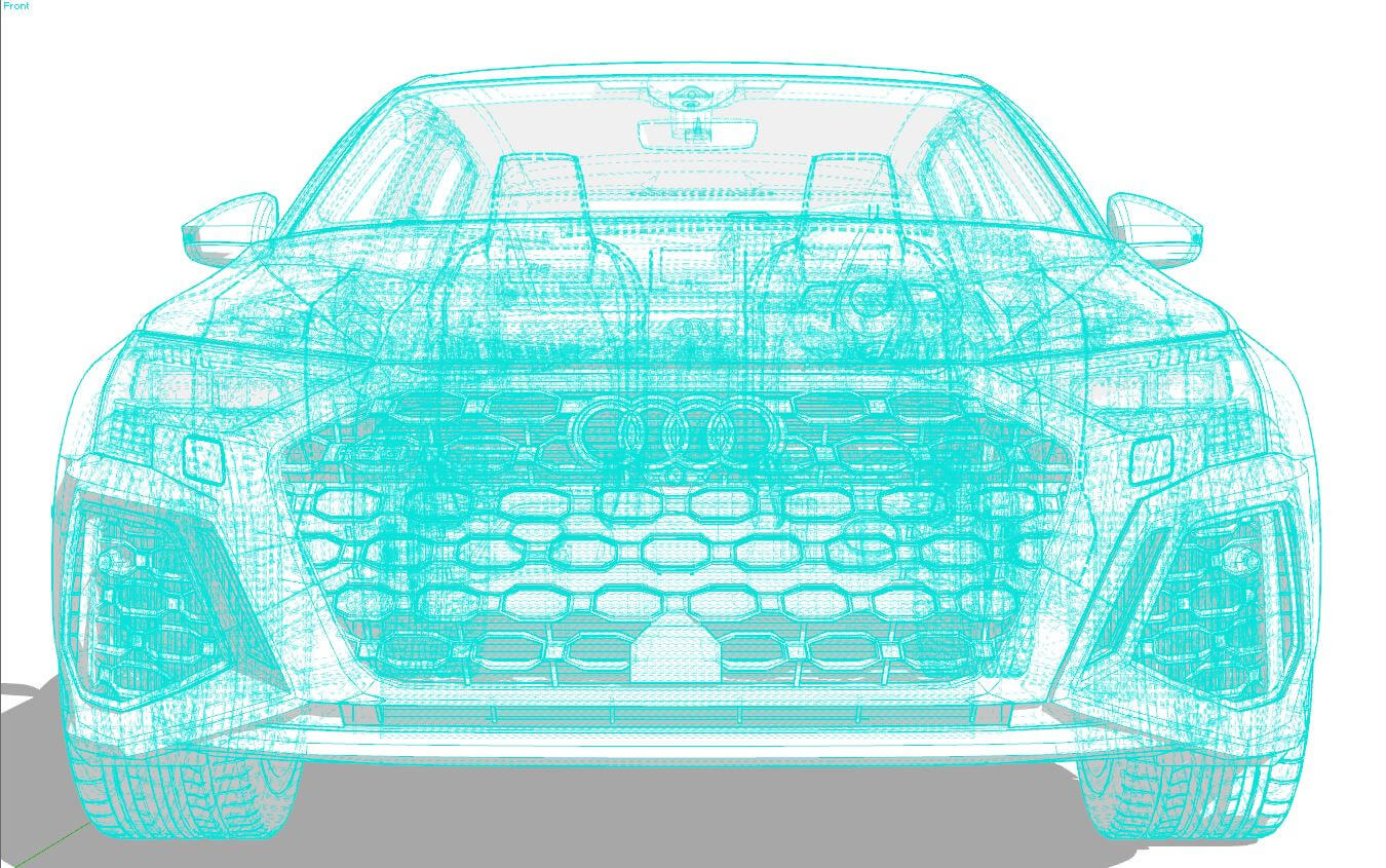 Audi RS3 Sportback 2022 3D Model