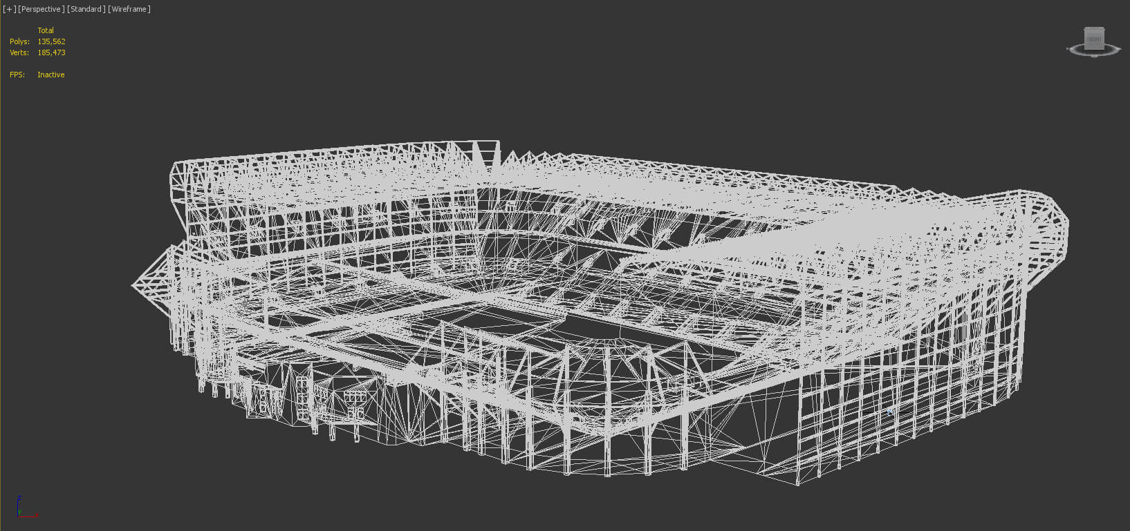 Celtic Park Stadium 3D Model
