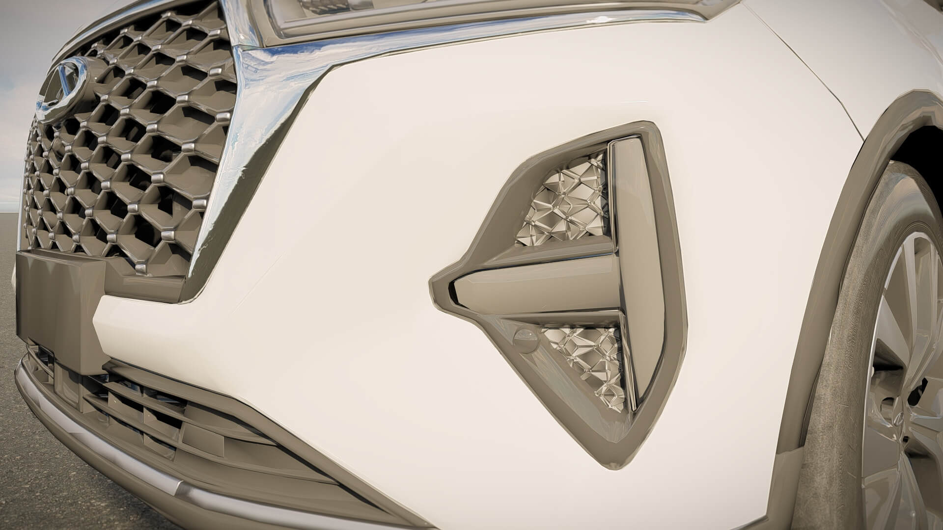 Chery Tiggo 7 Pro 2022 3D Model
