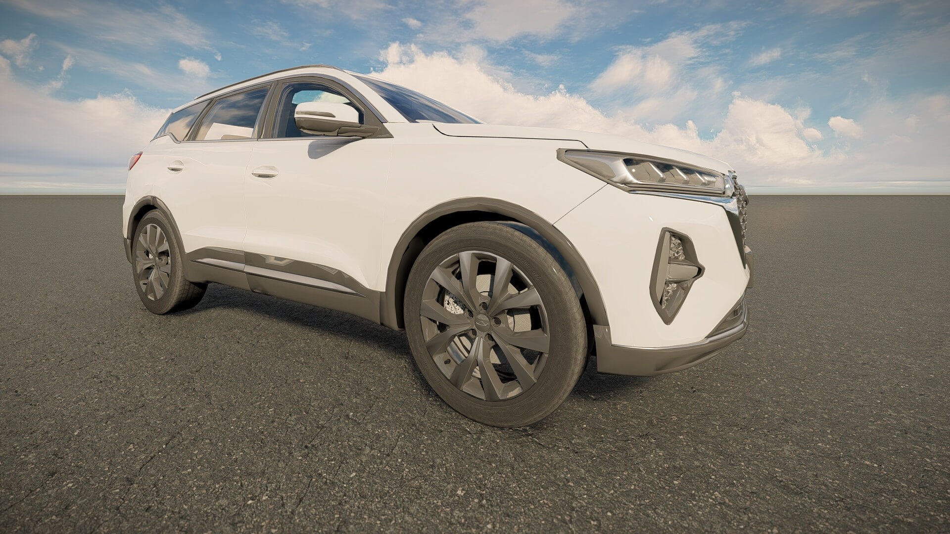 Chery Tiggo 7 Pro 2022 3D Model