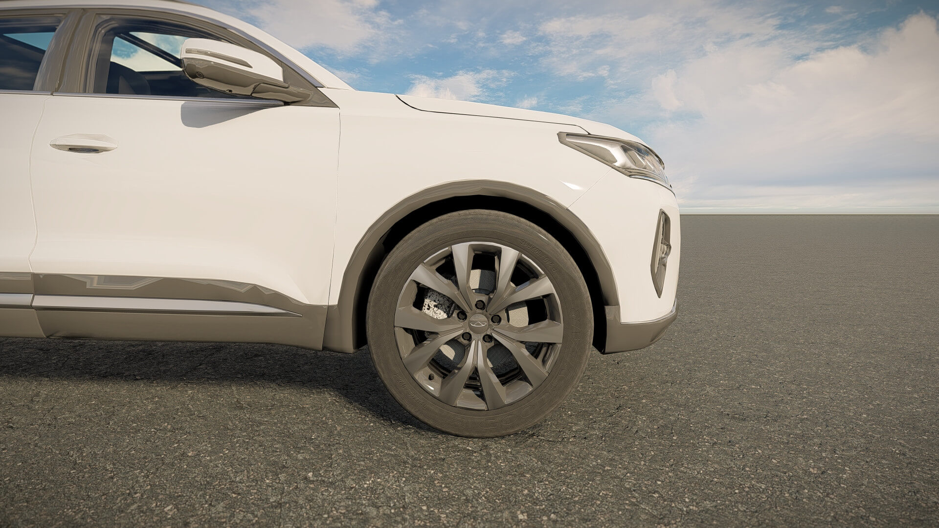 Chery Tiggo 7 Pro 2022 3D Model