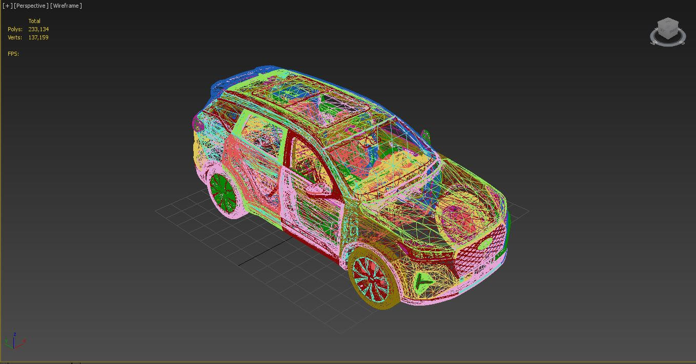 Chery Tiggo 7 Pro 2022 3D Model