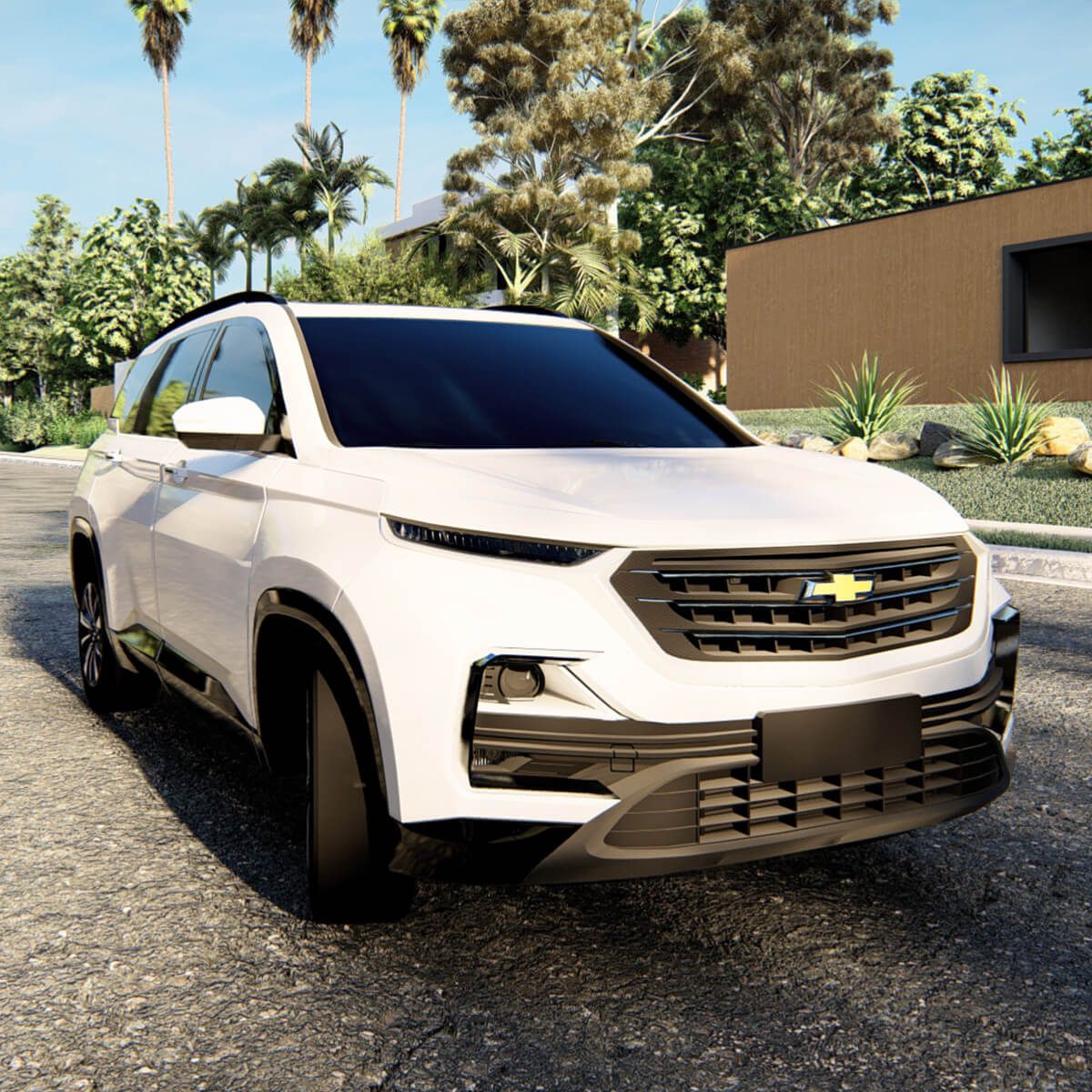 Chevrolet Captiva 2022 3D Model