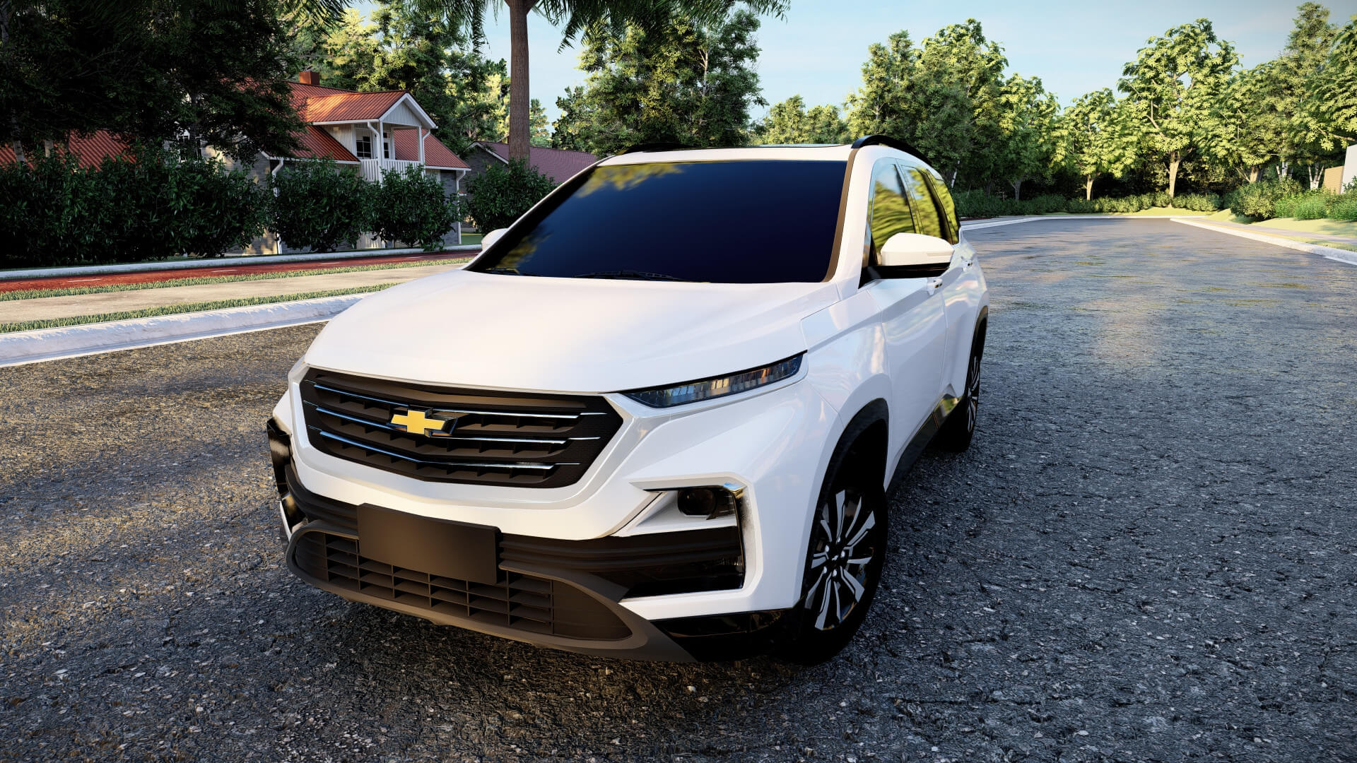 Chevrolet Captiva 2022 3D Model