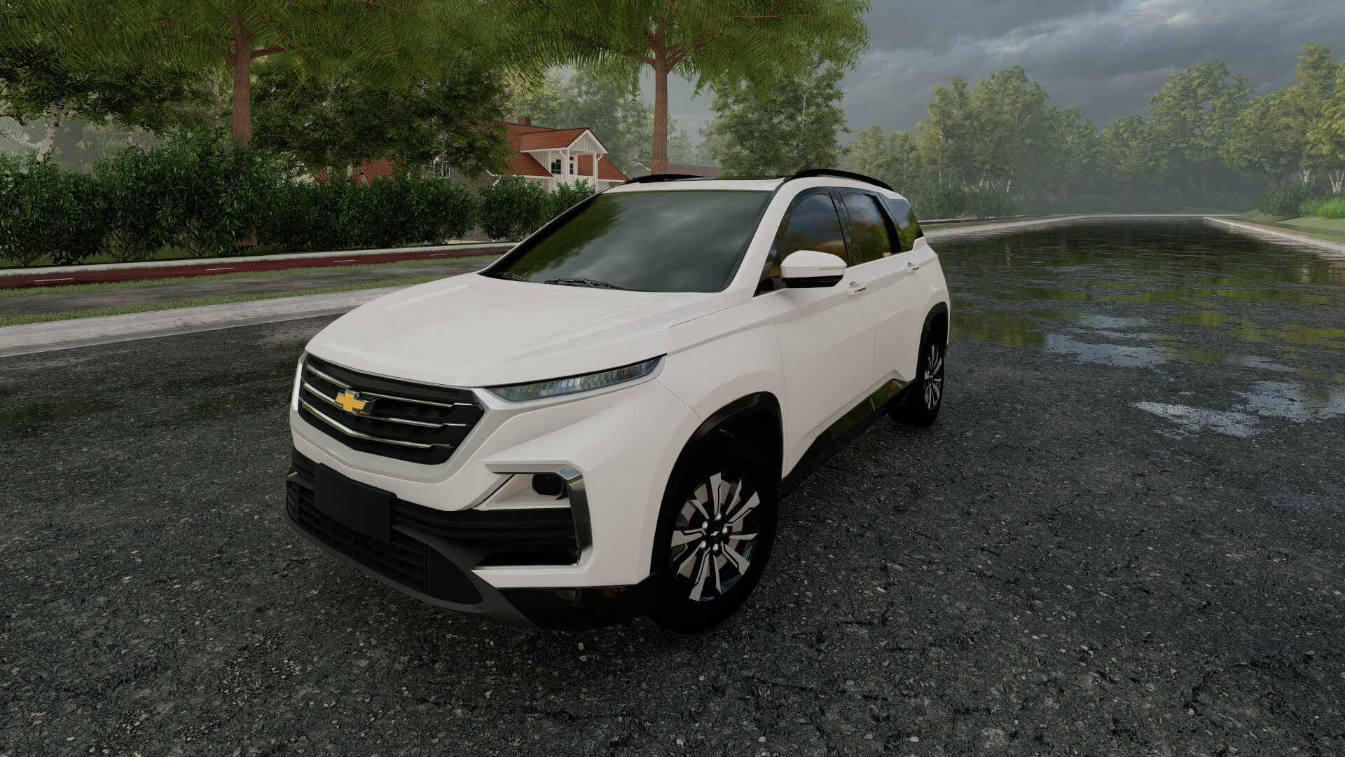 Chevrolet Captiva 2022 3D Model