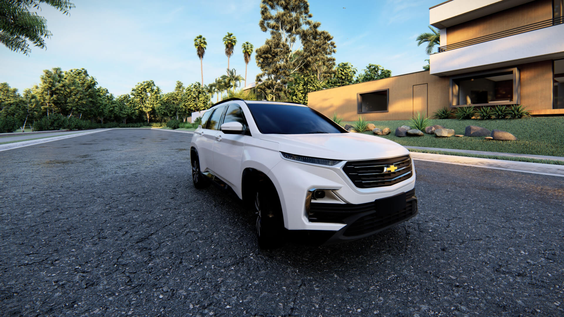 Chevrolet Captiva 2022 3D Model