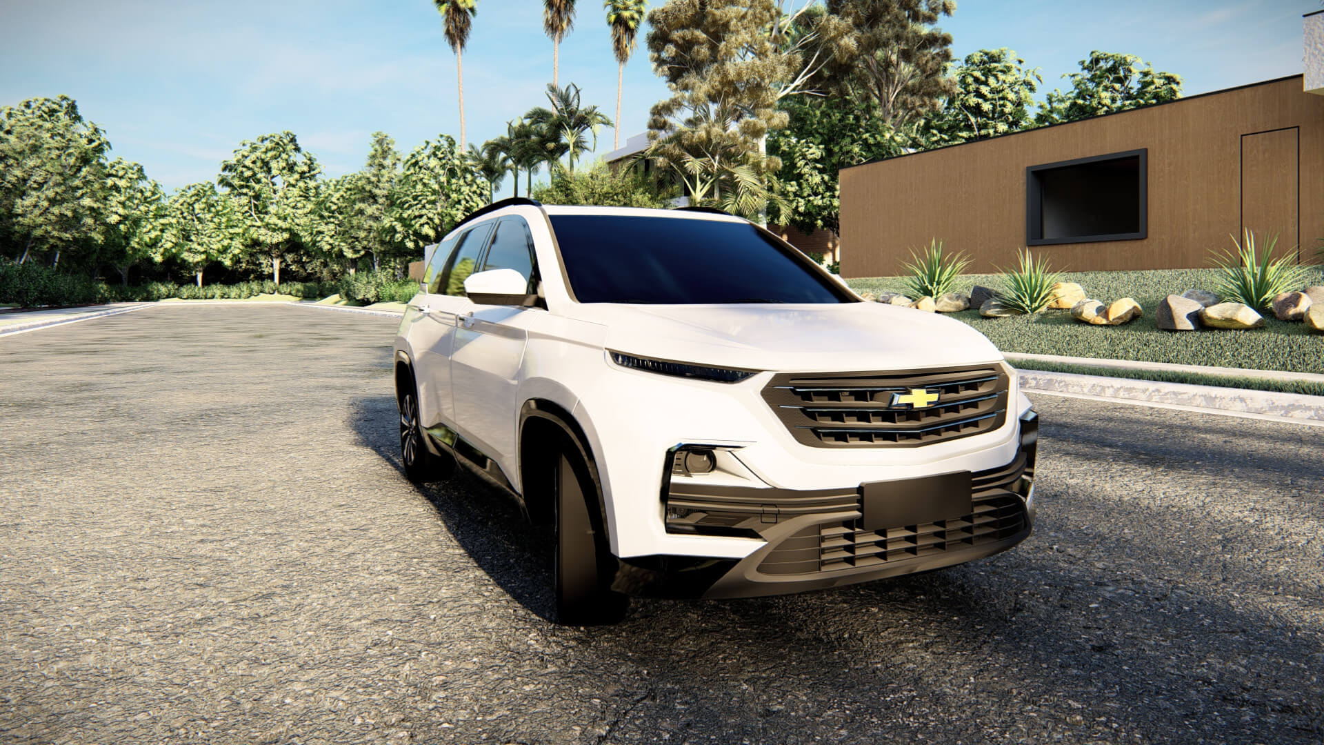 Chevrolet Captiva 2022 3D Model