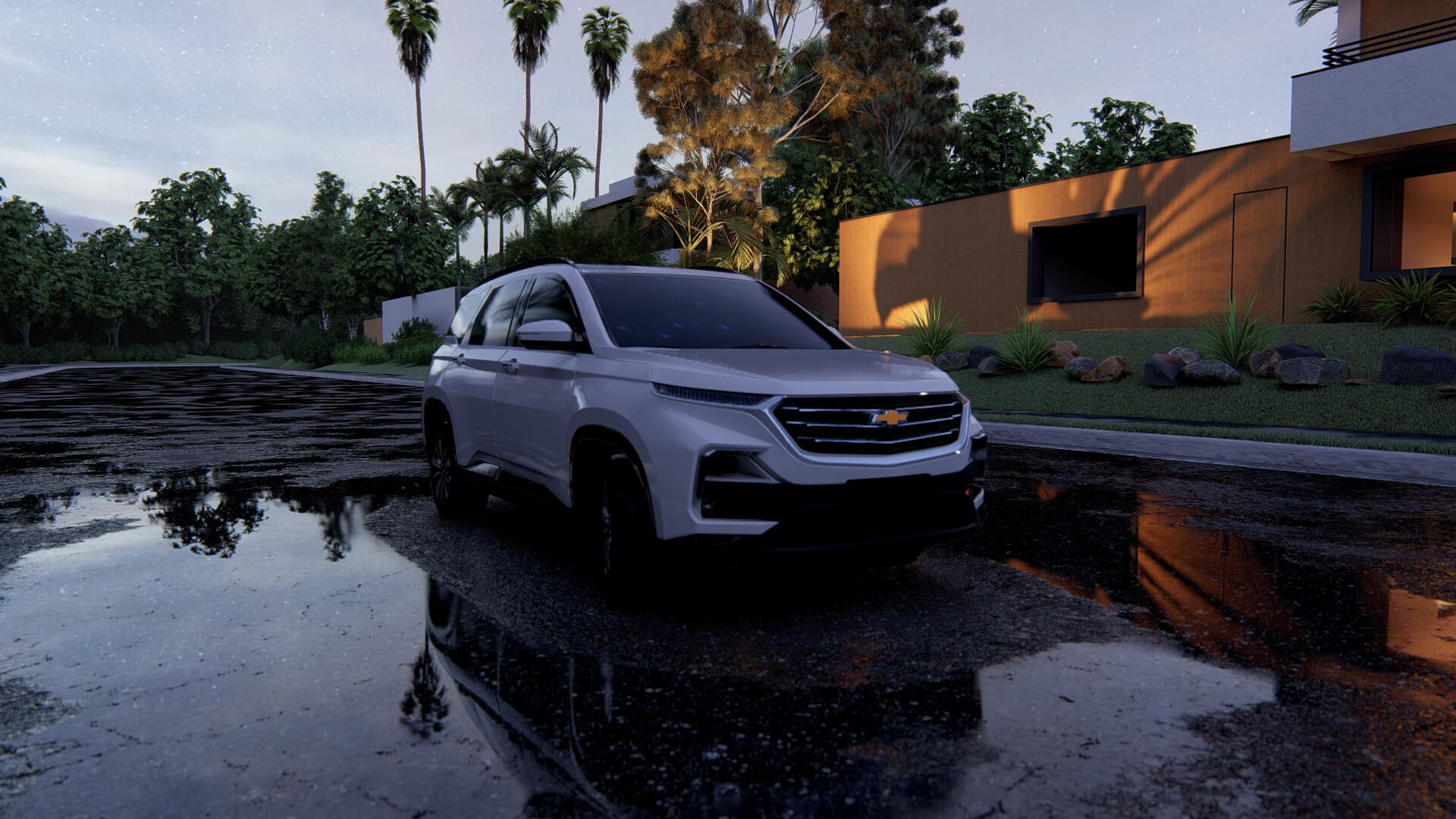Chevrolet Captiva 2022 3D Model