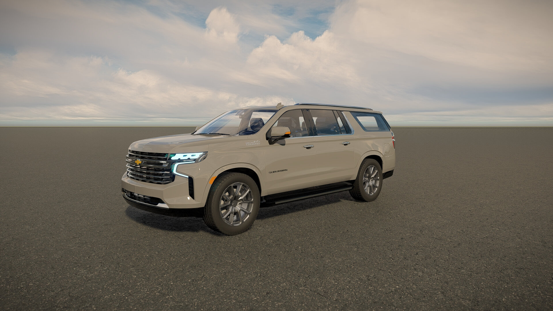 Chevrolet Suburban 2022 3D Model